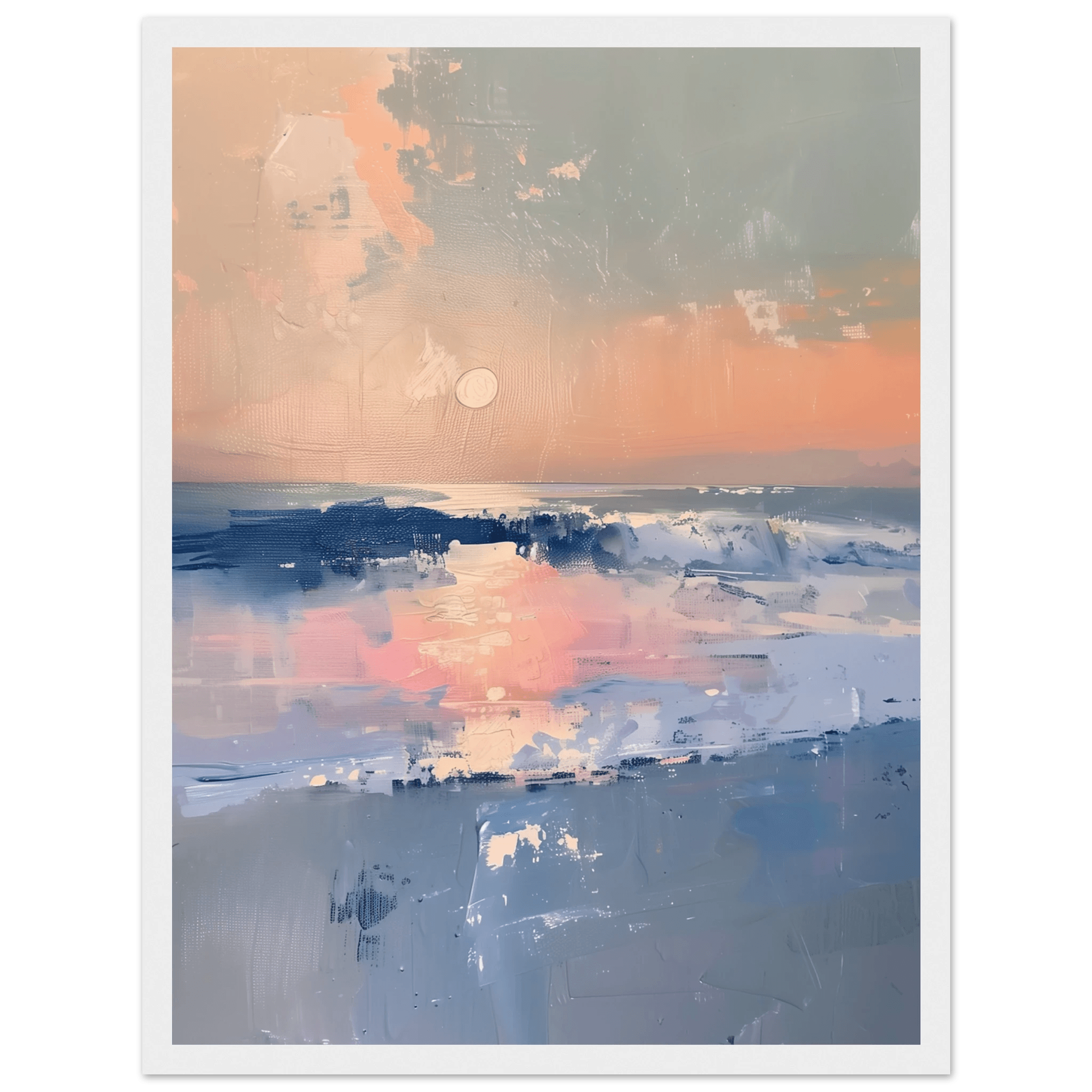 Ocean Whispers at Dusk - Arthena
