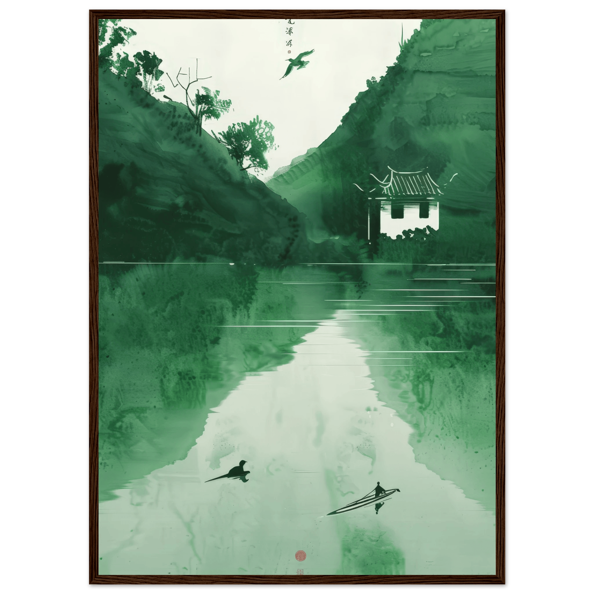 The green mirror - Poster - Arthena