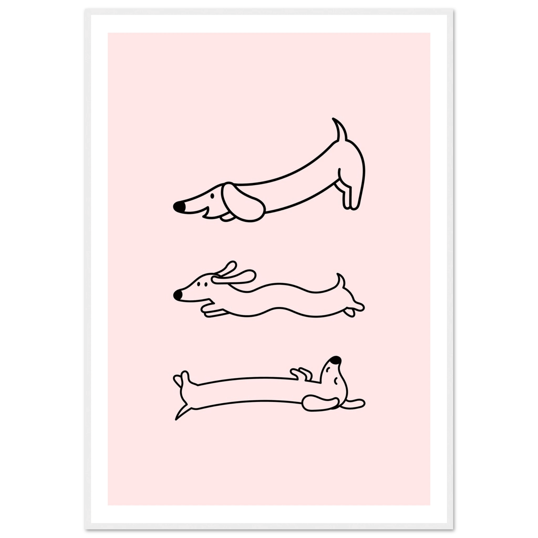 Happy Wienerdog - Poster - Arthena