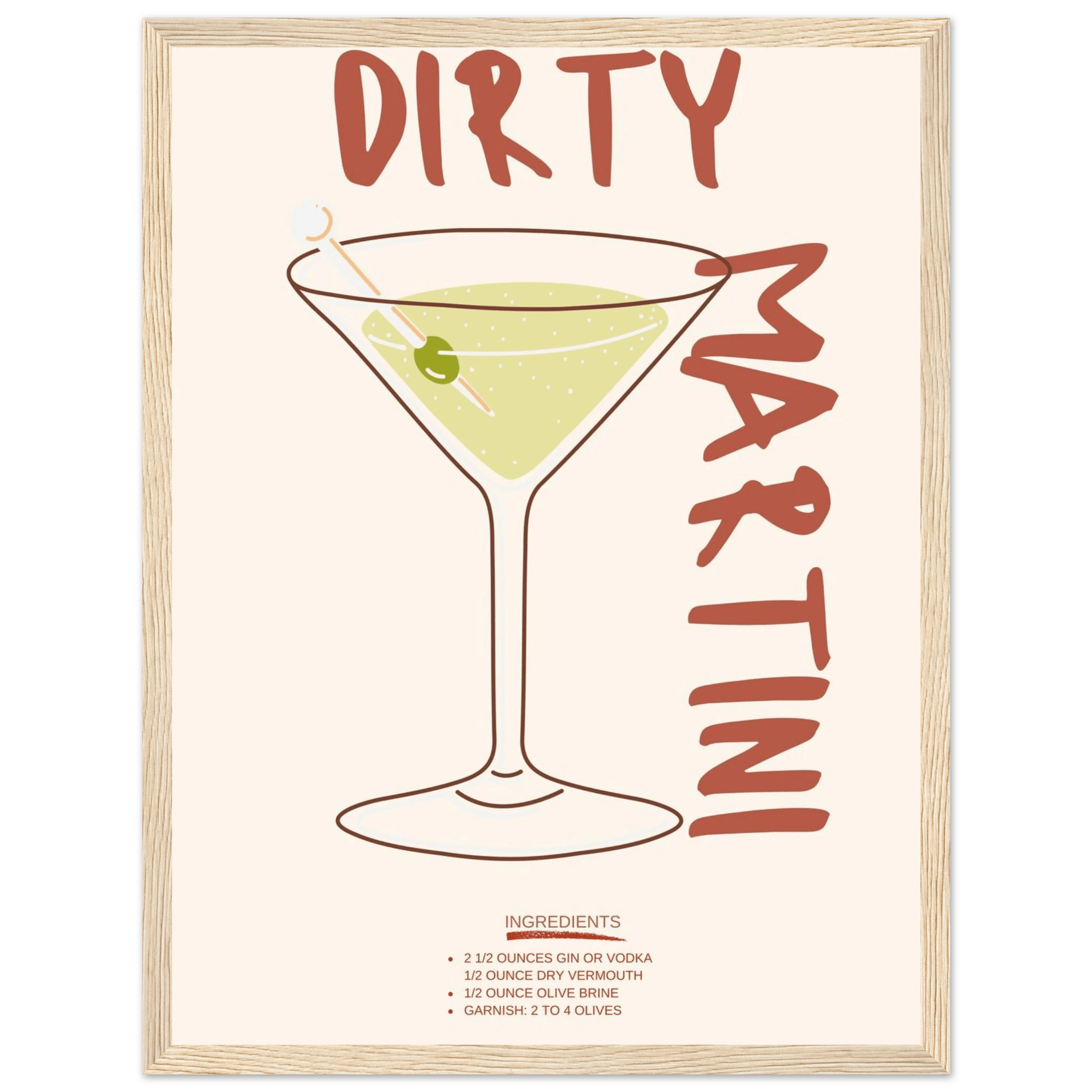Dirty Martini - Poster - Arthena