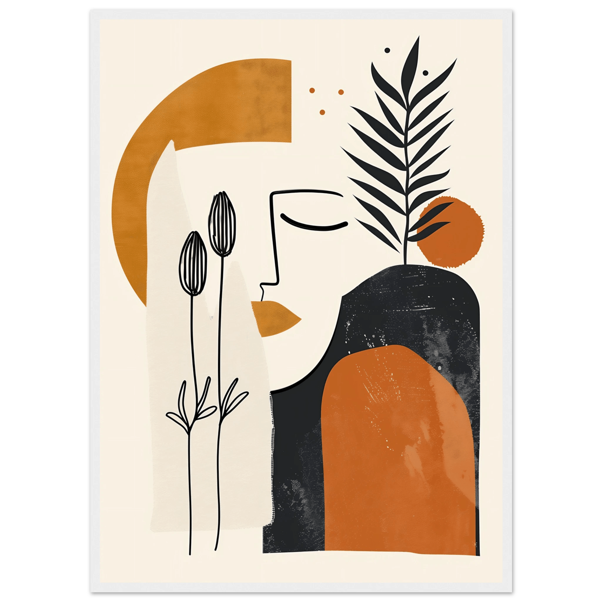 Harmony in Lines - Poster - Arthena