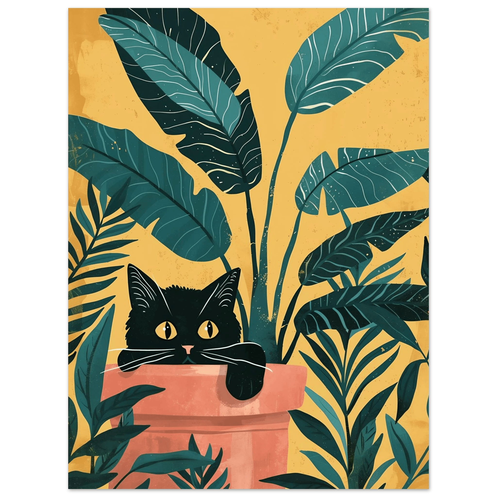 Hidden Paws - Poster - Arthena