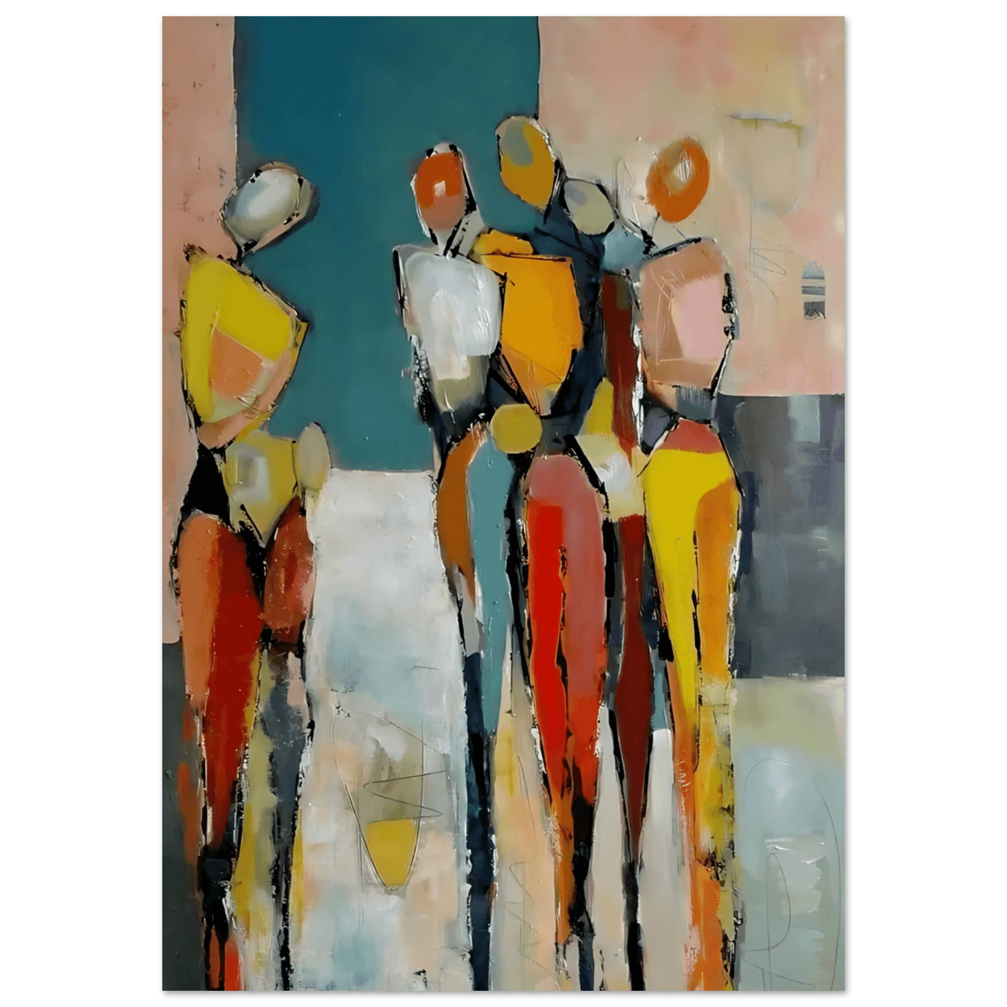 Movement in Company - Poster - Arthena