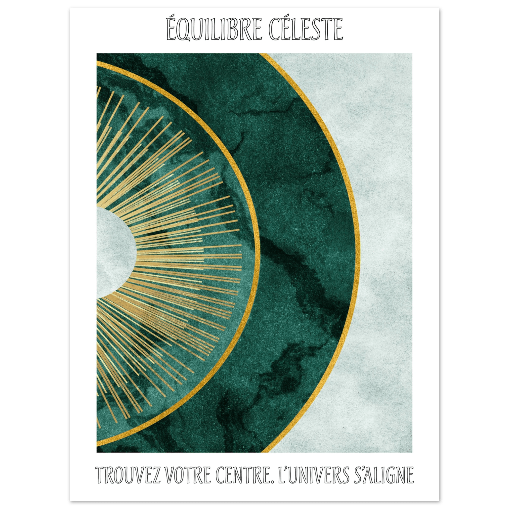 Celestial Balance - Poster - Arthena