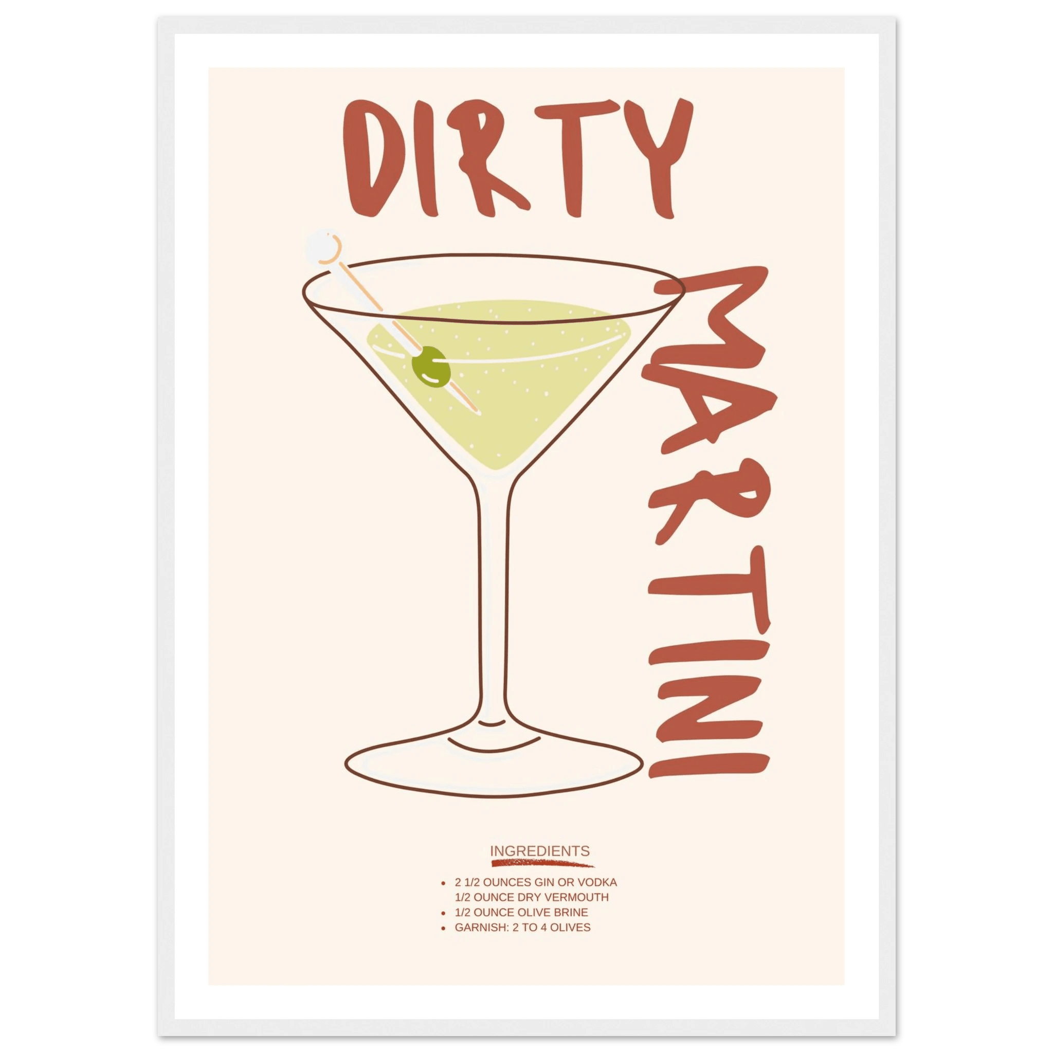 Dirty Martini - Poster - Arthena