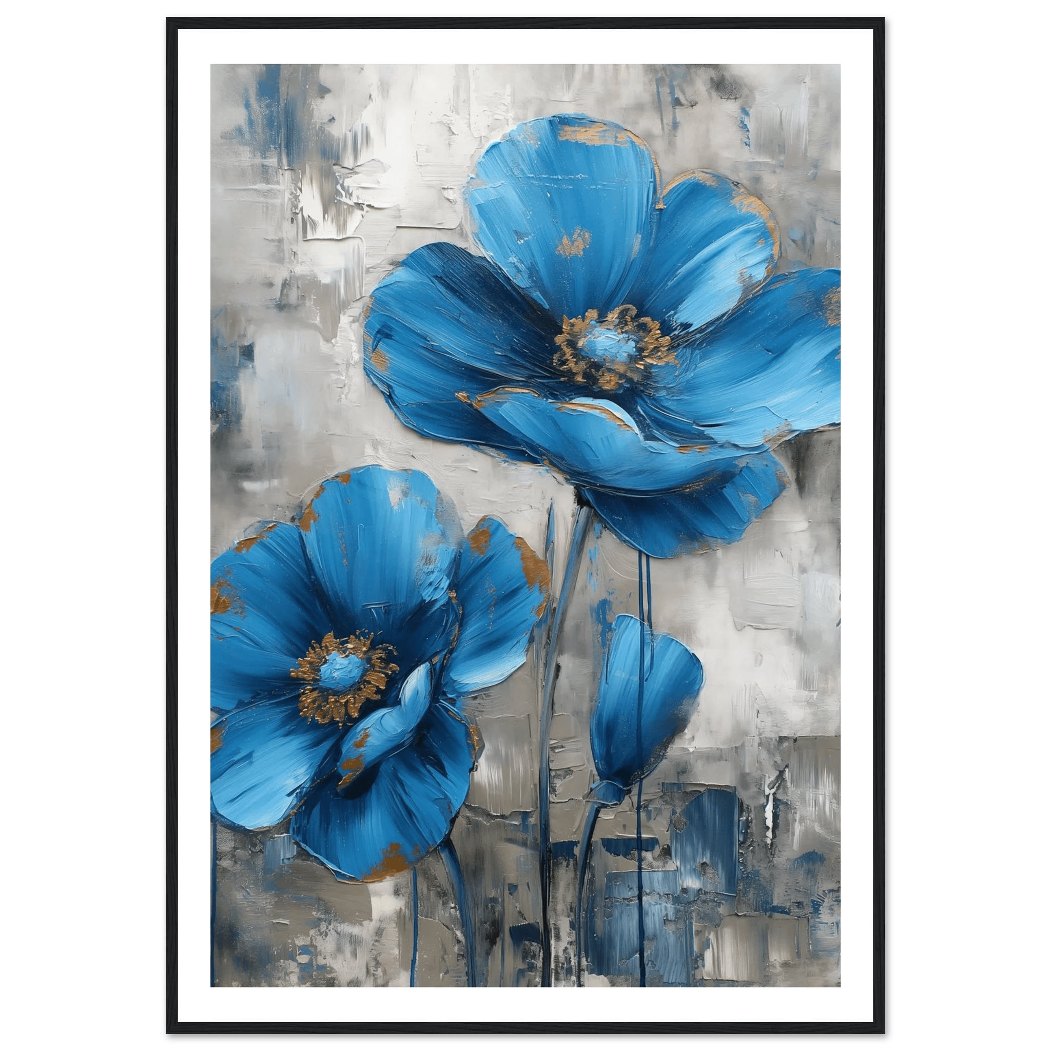 Blue in Bloom - Poster - Arthena