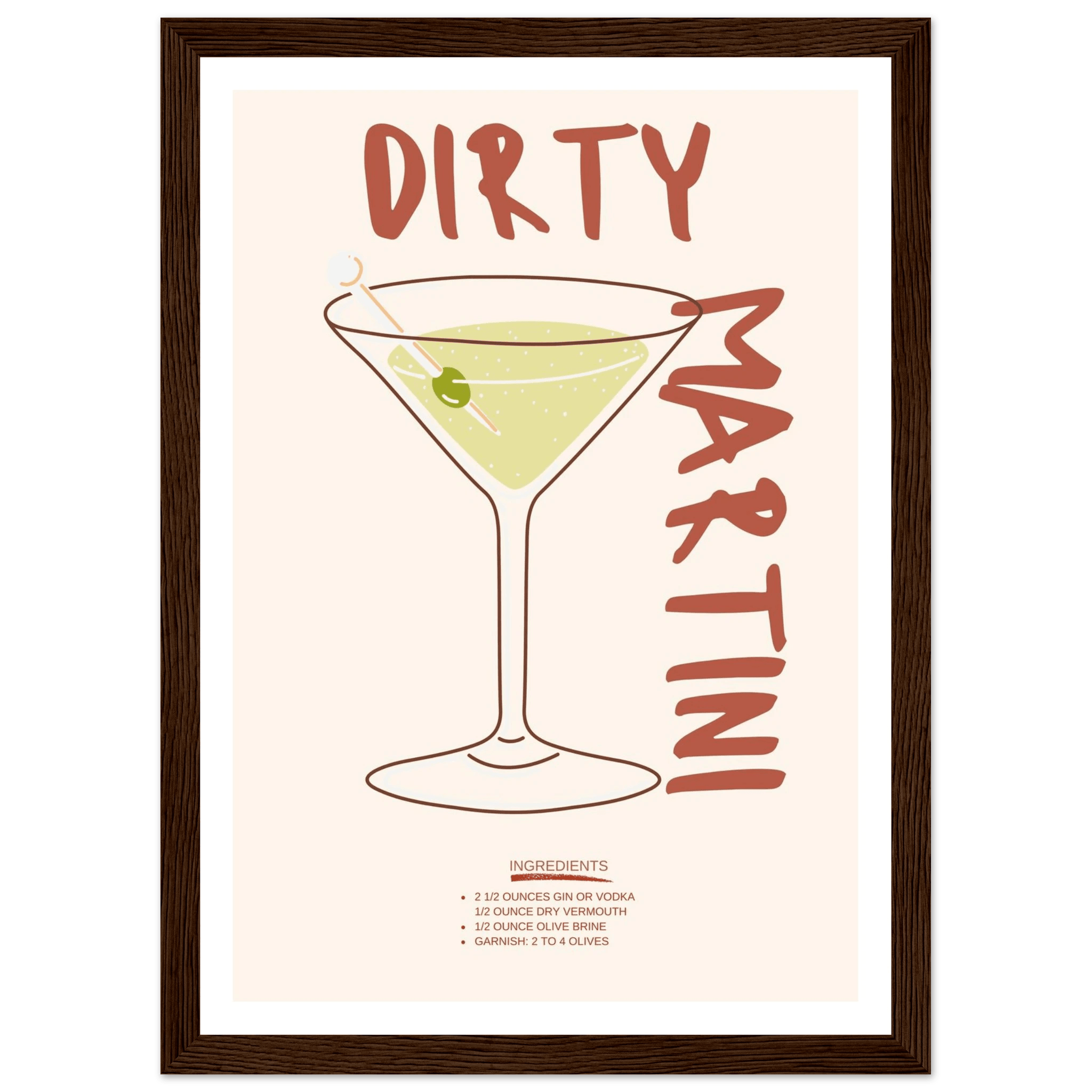 Dirty Martini - Poster - Arthena