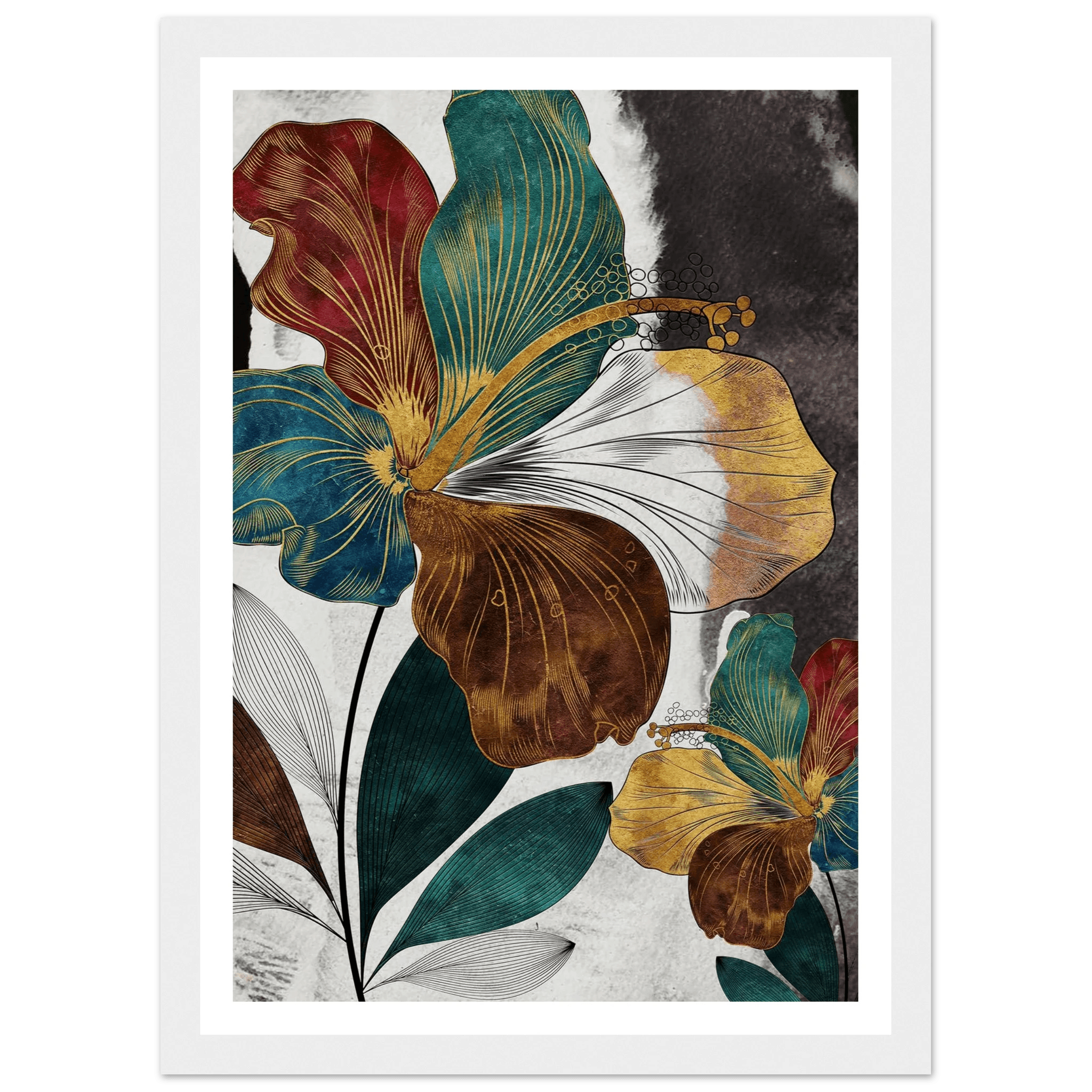Golden Bloom Symphony - Poster - Arthena
