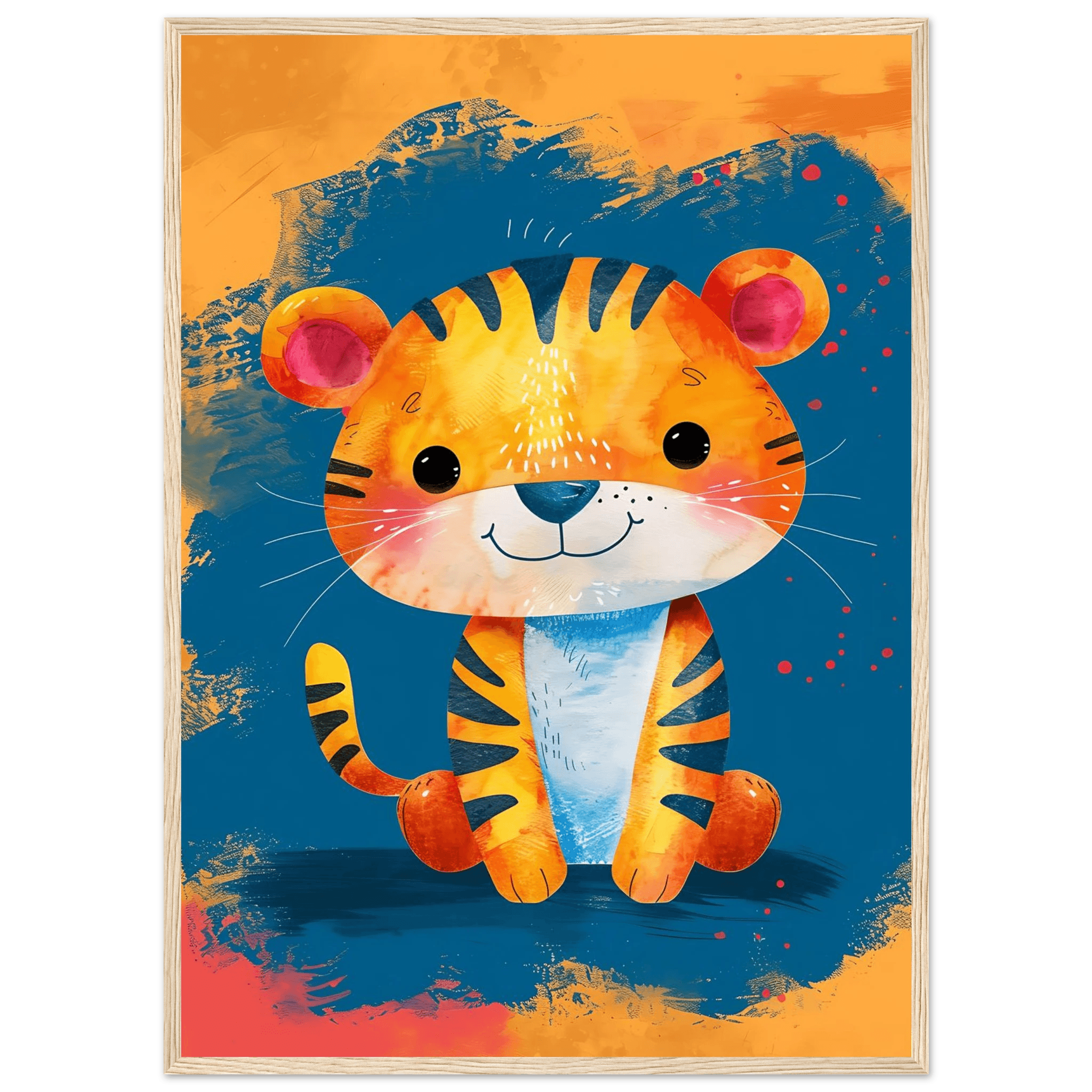 Baby Tiger - Poster - Arthena
