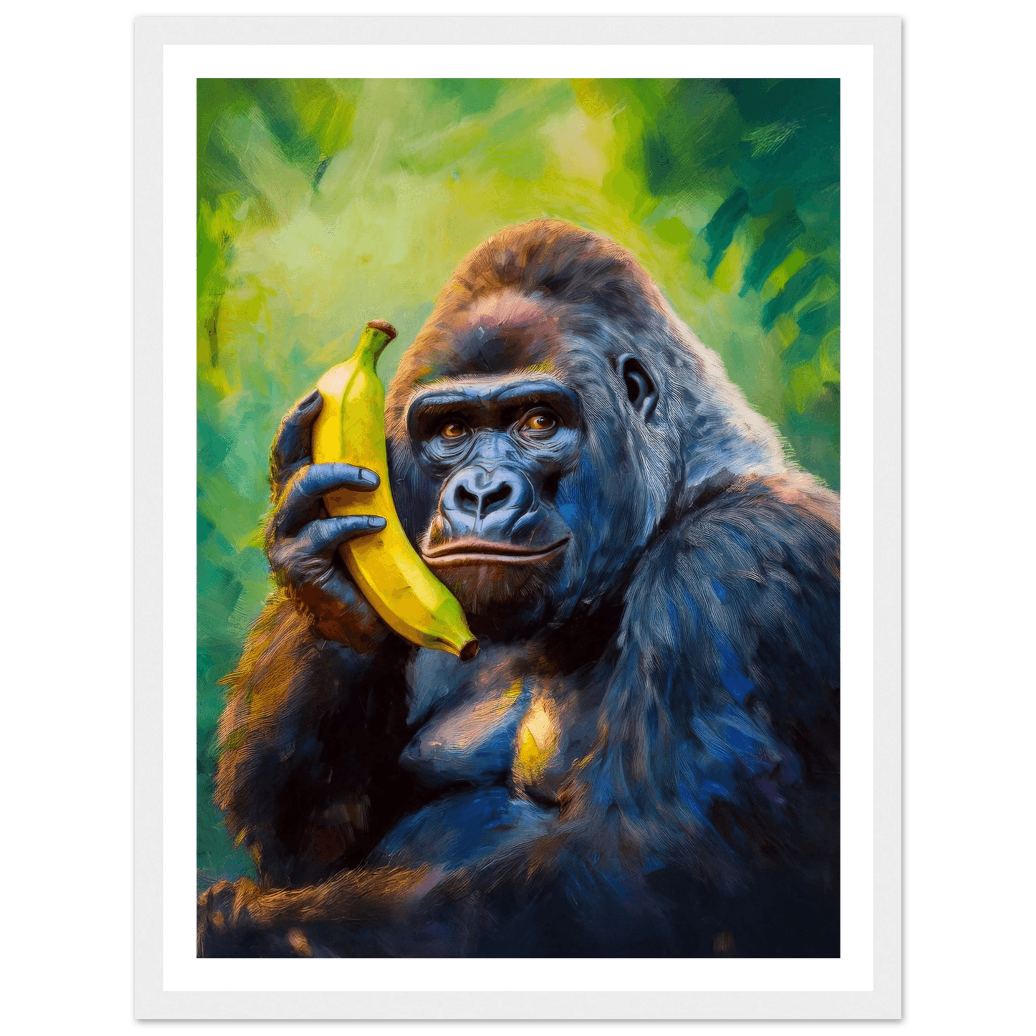 Gorilla on the Line - Poster - Arthena