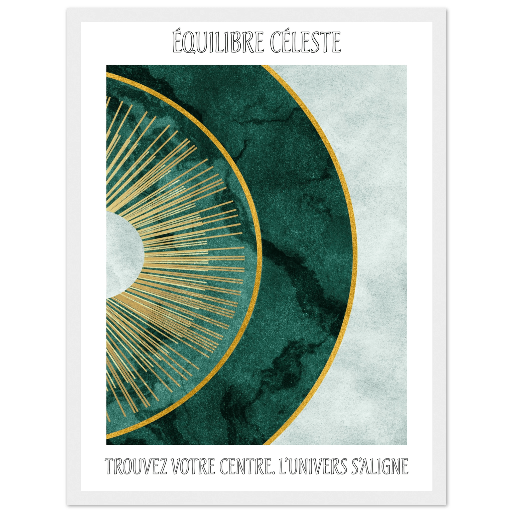 Celestial Balance - Poster - Arthena