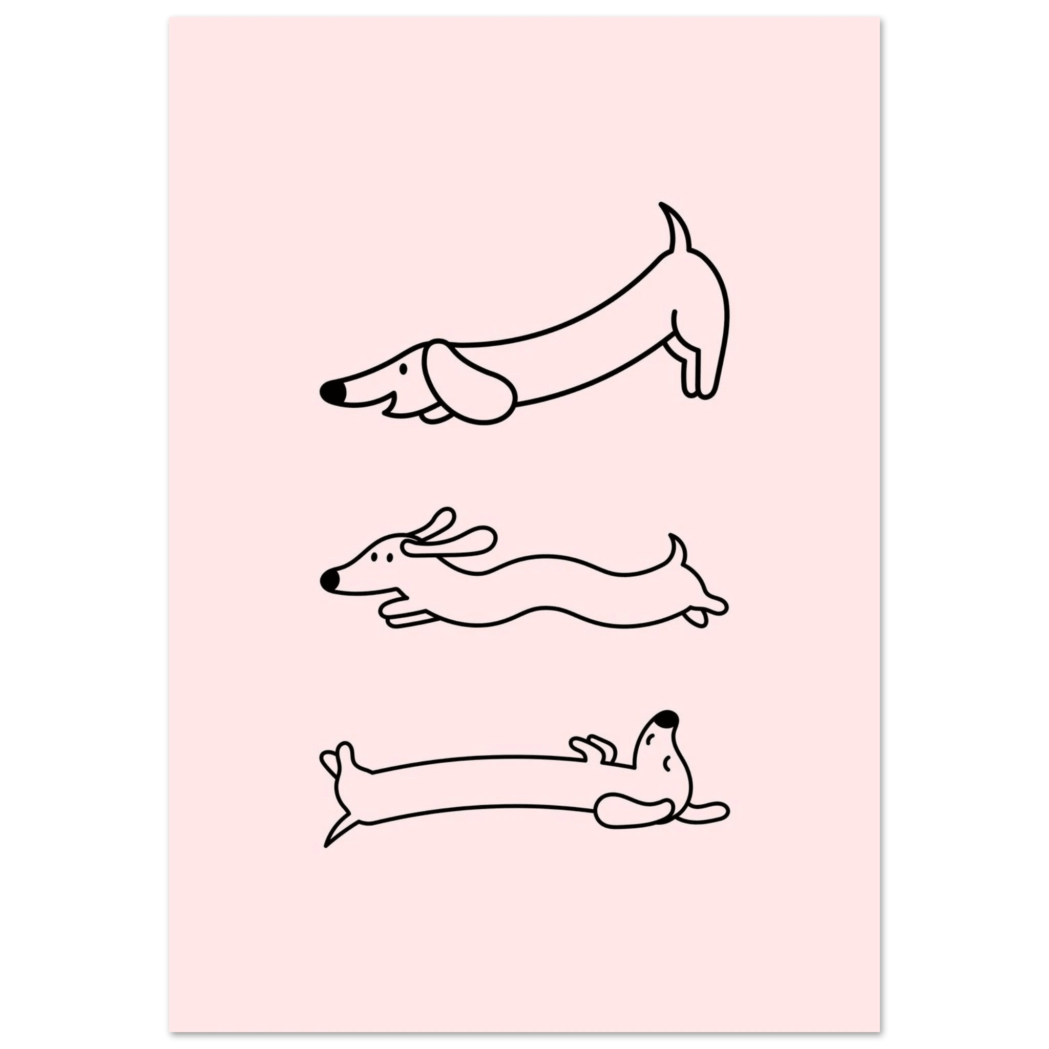 Happy Wienerdog - Poster - Arthena