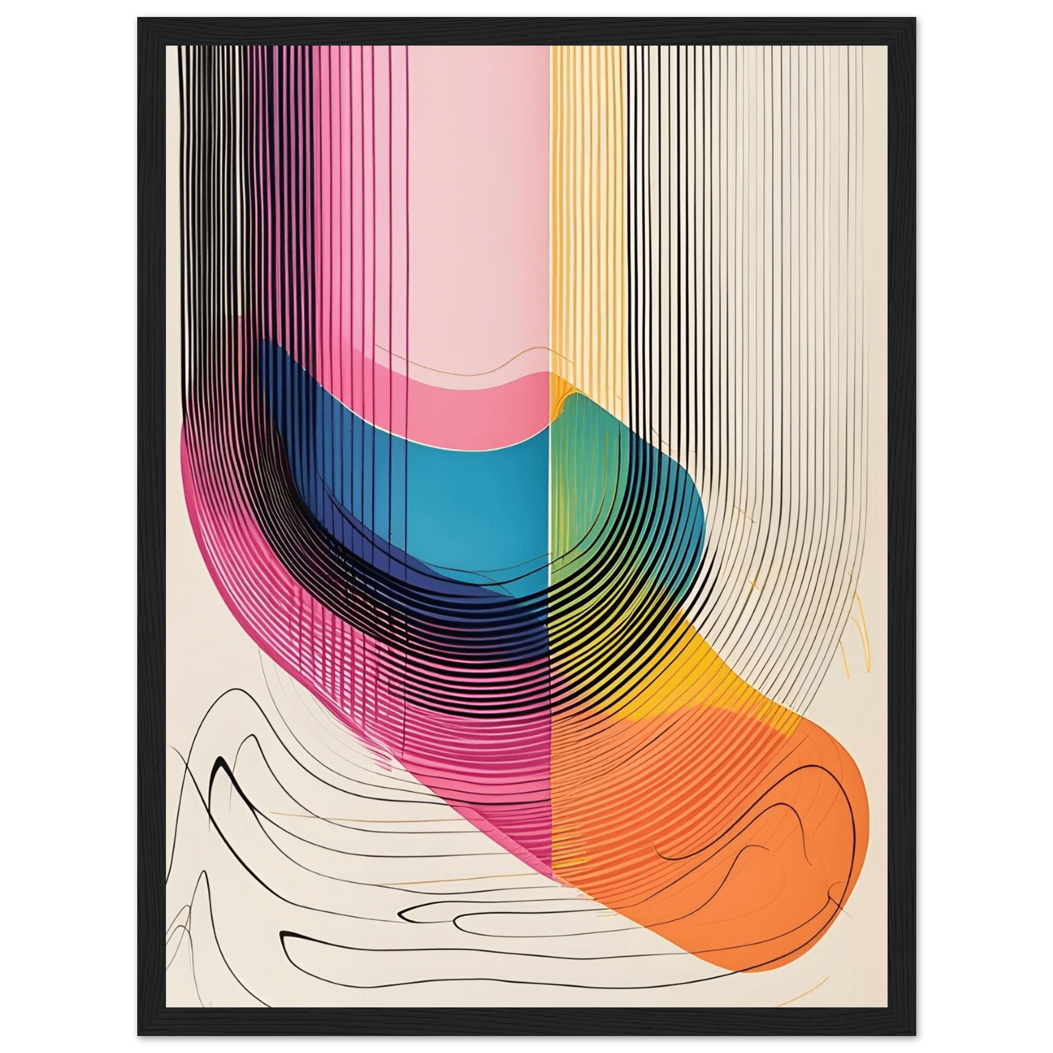Vibrations of Color - Poster - Arthena