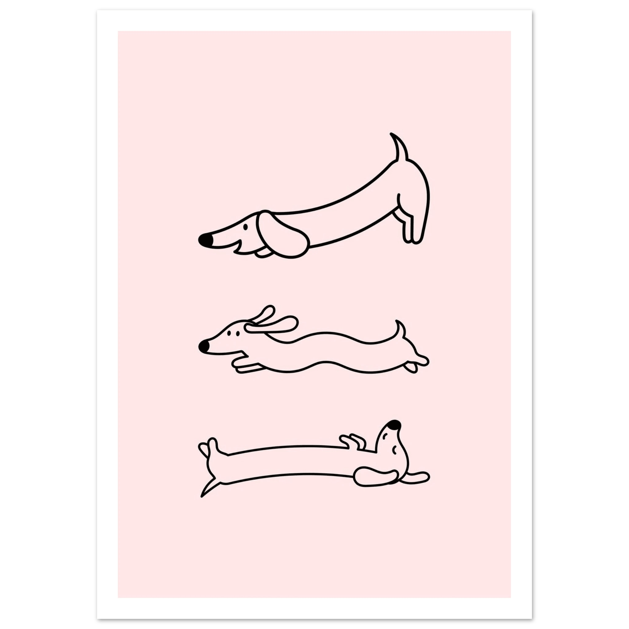 Happy Wienerdog - Poster - Arthena