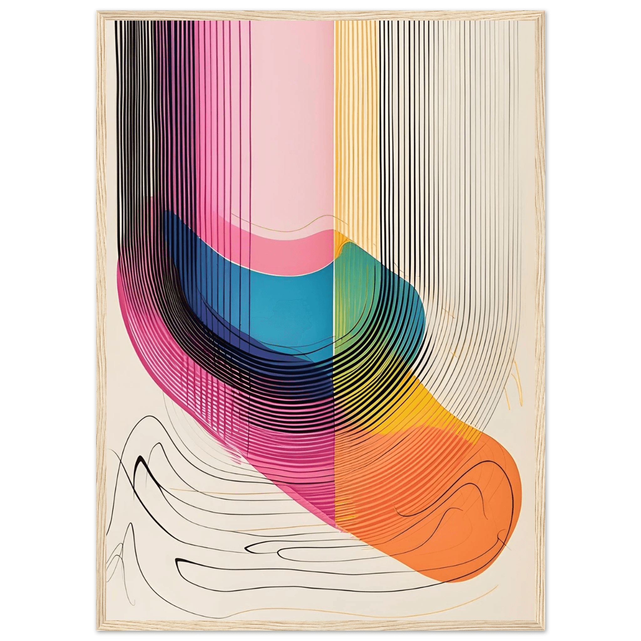Vibrations of Color - Poster - Arthena