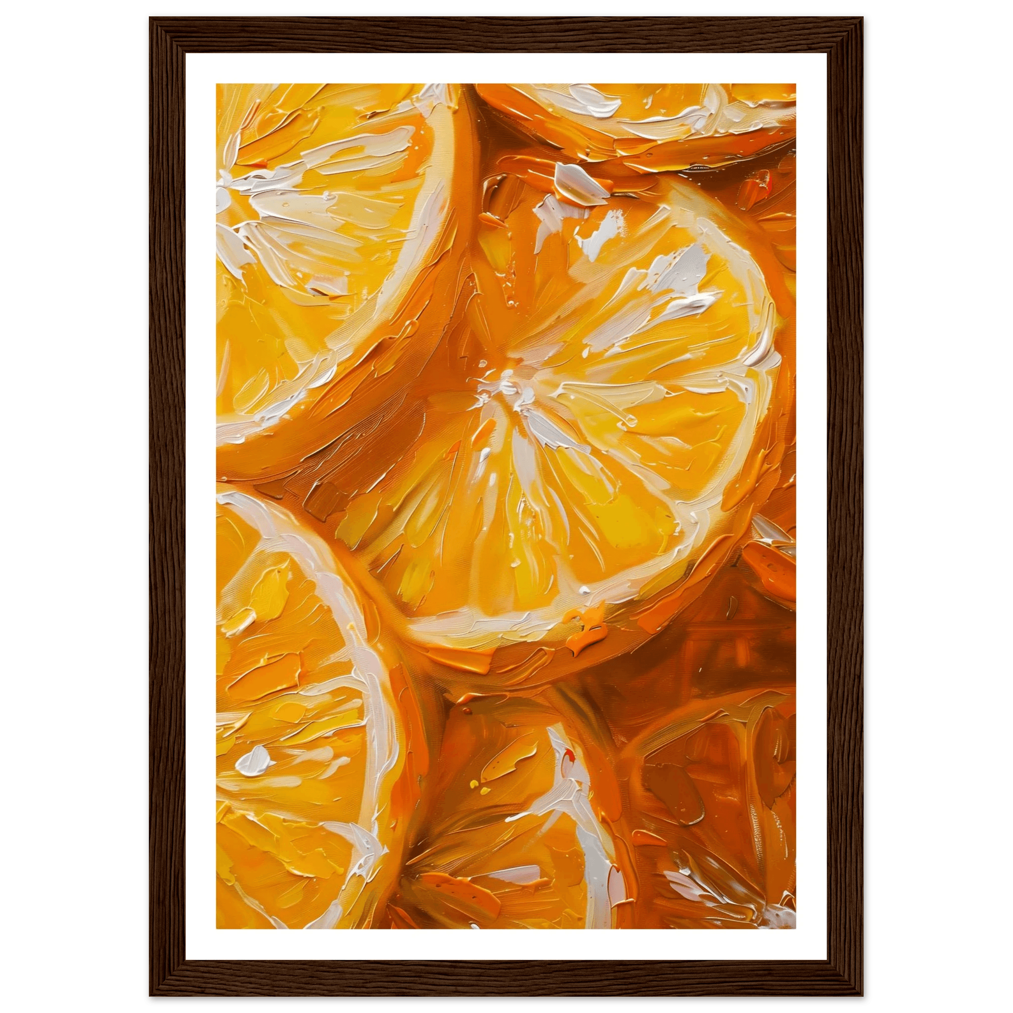 Slices of Orange - Poster - Arthena