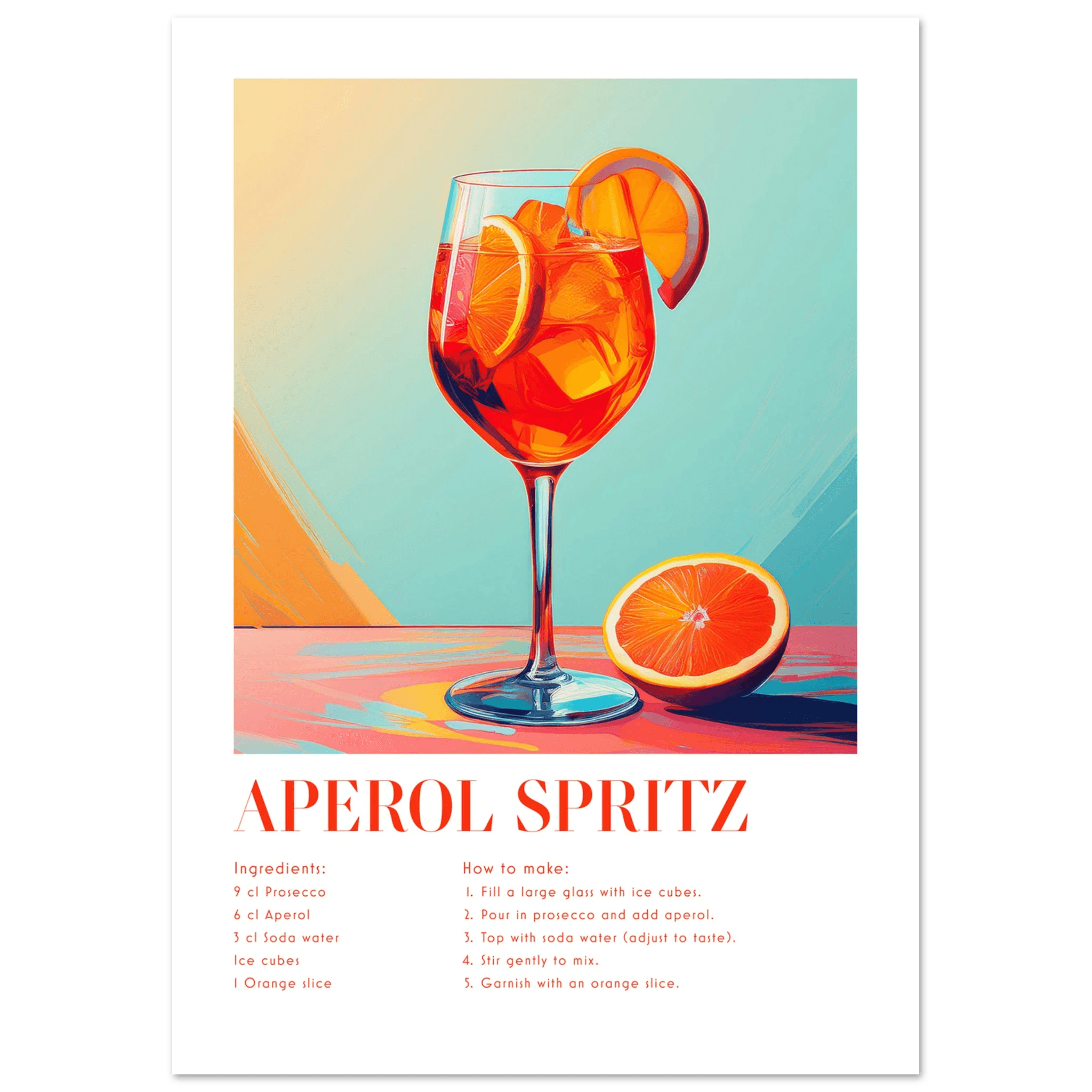 Aperol Spritz - Poster - Arthena