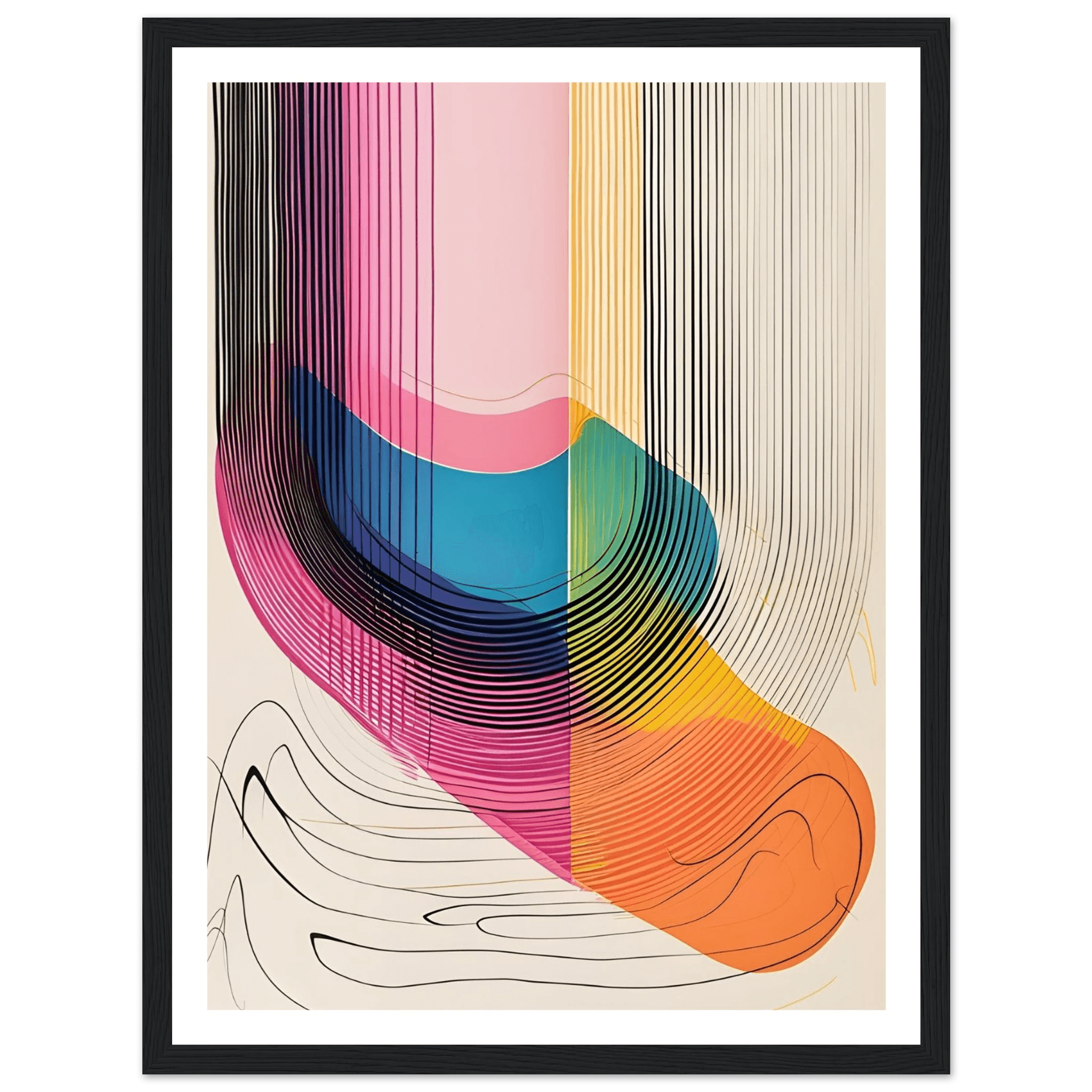 Vibrations of Color - Poster - Arthena