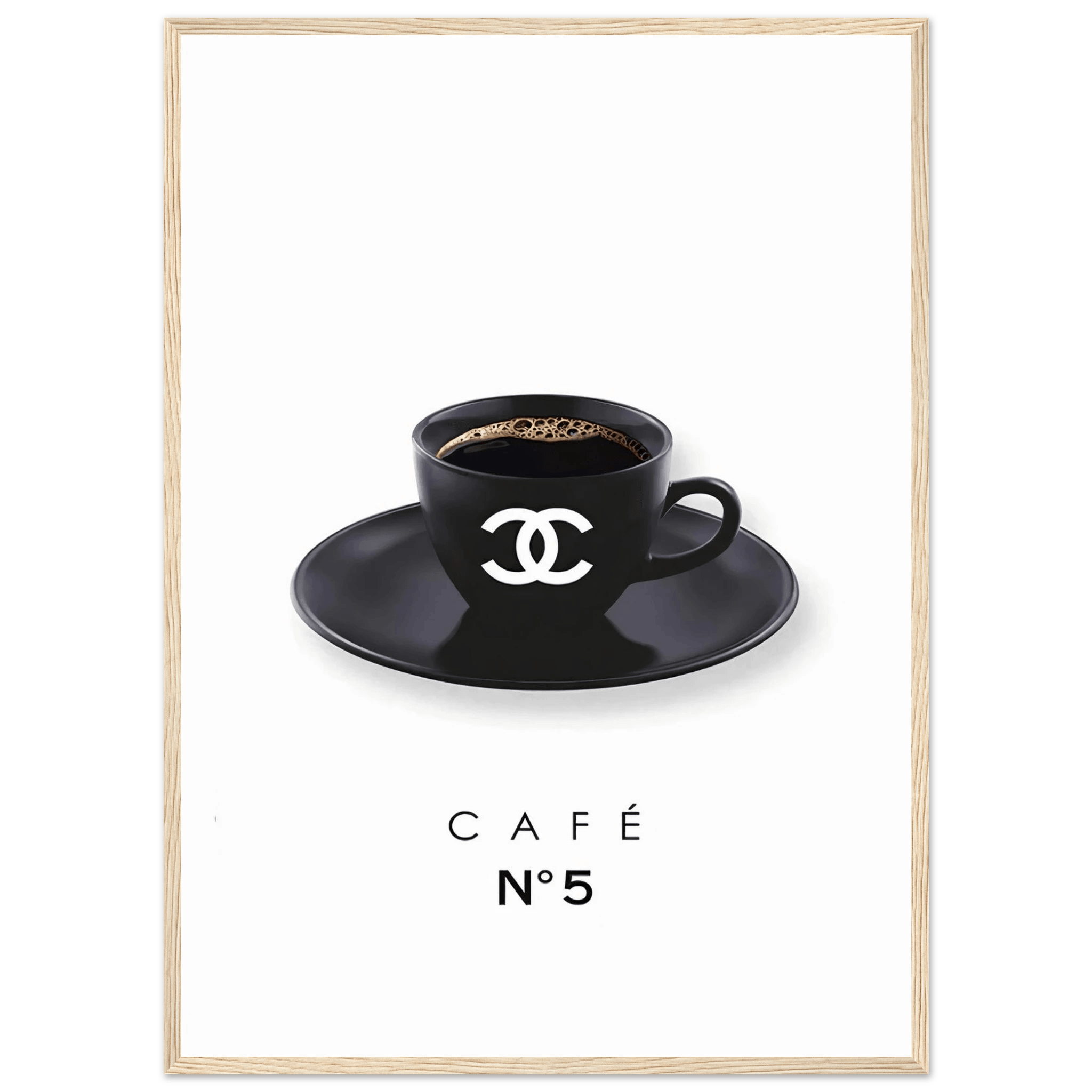Coffee Chanel - Poster - Arthena
