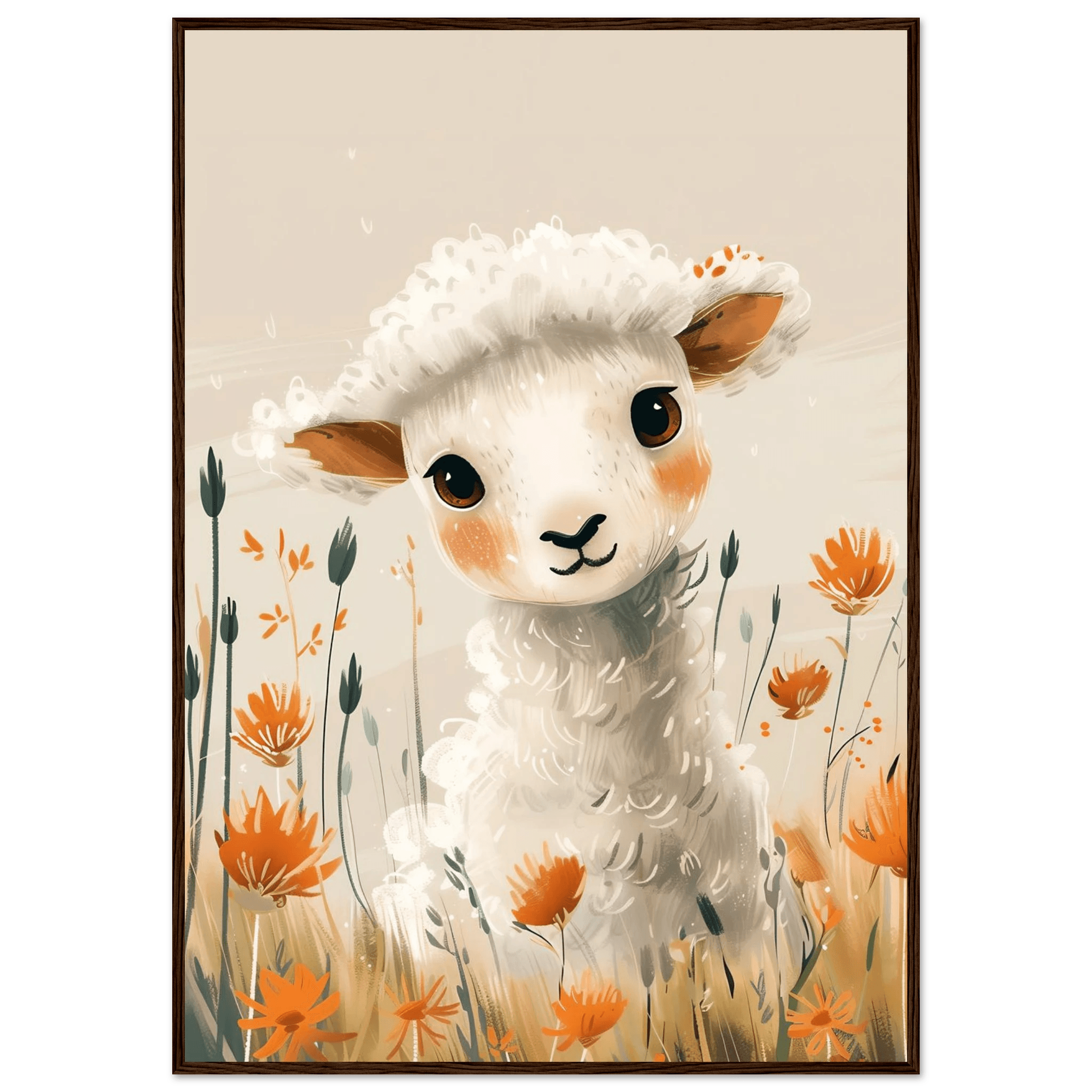 Baby Lamb - Poster - Arthena