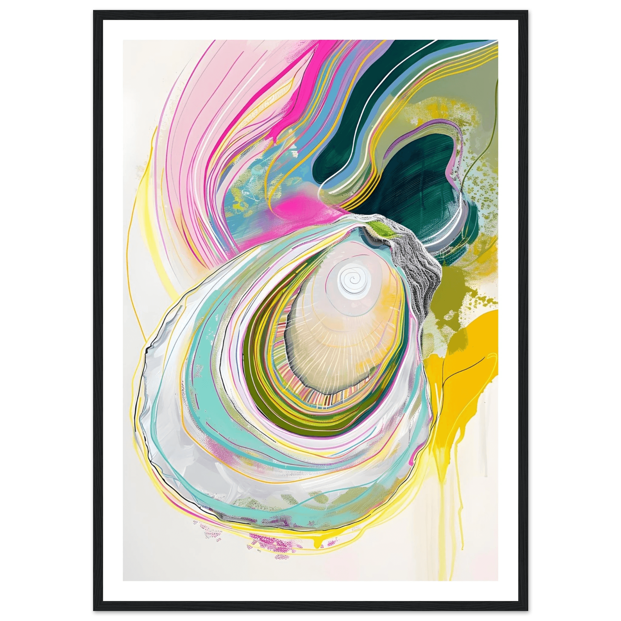 Colorful Oyster - Poster - Arthena