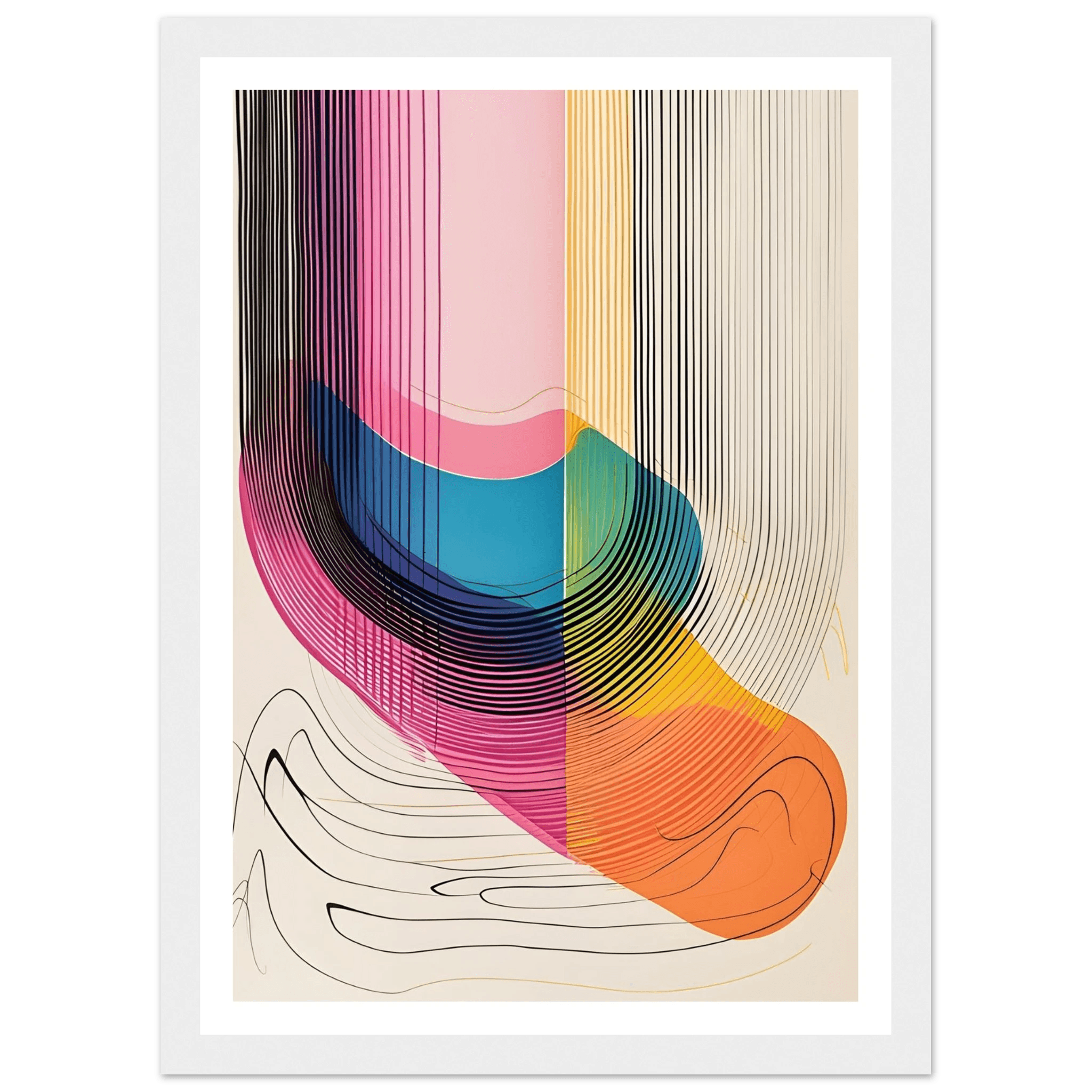 Vibrations of Color - Poster - Arthena