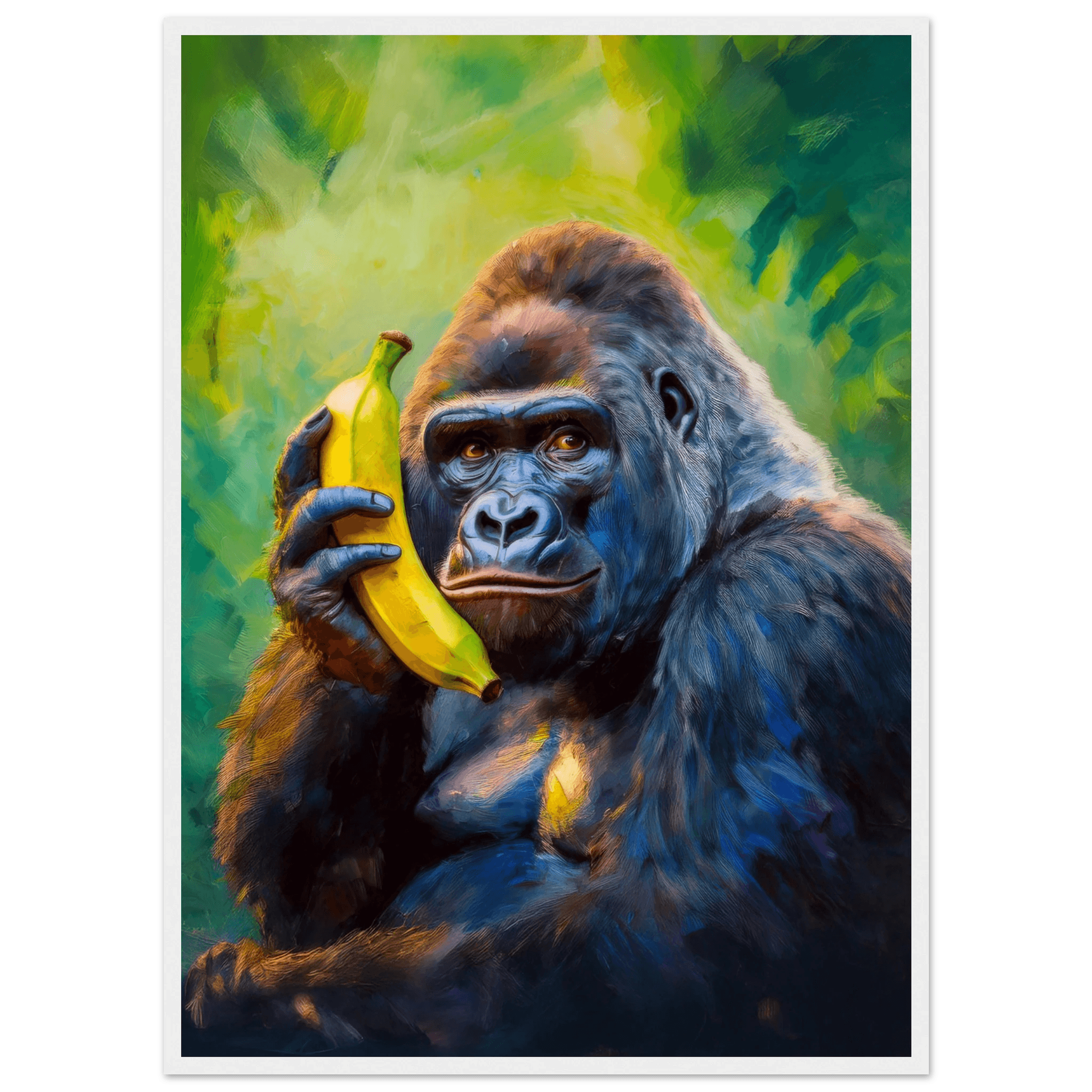 Gorilla on the Line - Poster - Arthena