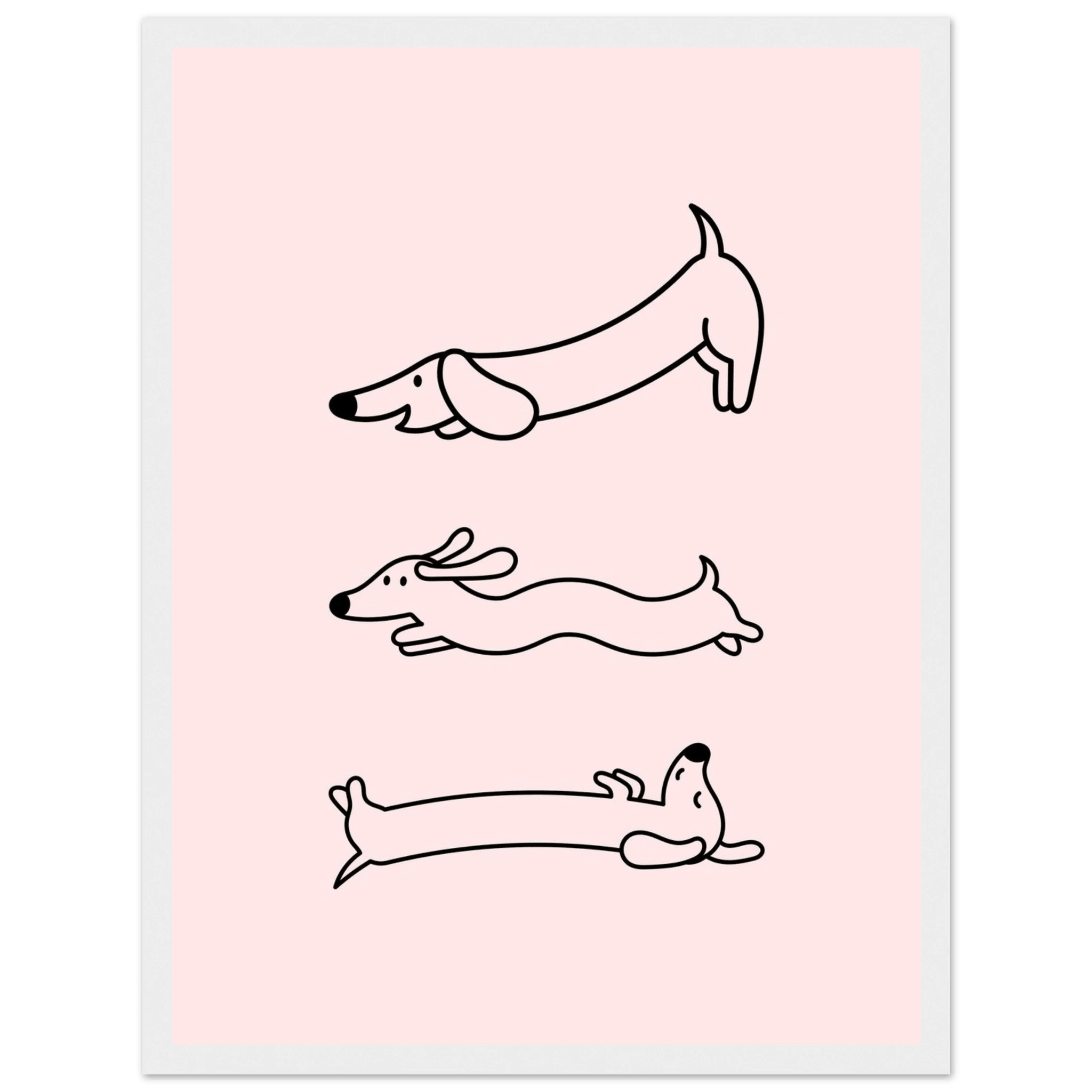Happy Wienerdog - Poster - Arthena