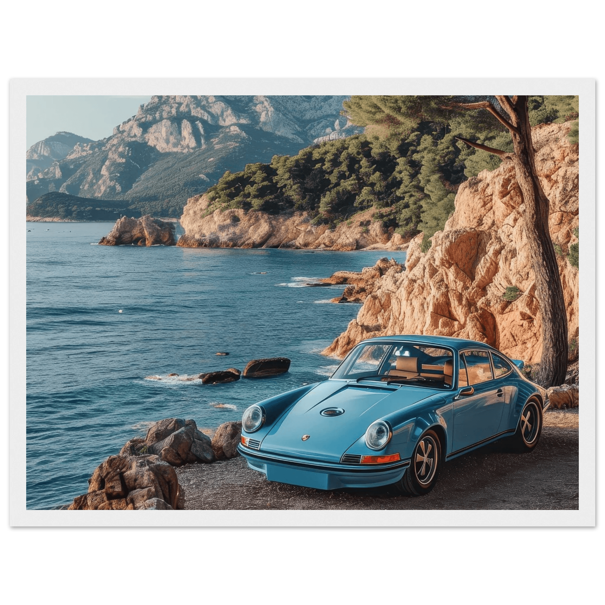 Car Tour of the Amalfi Coast - Poster - Arthena