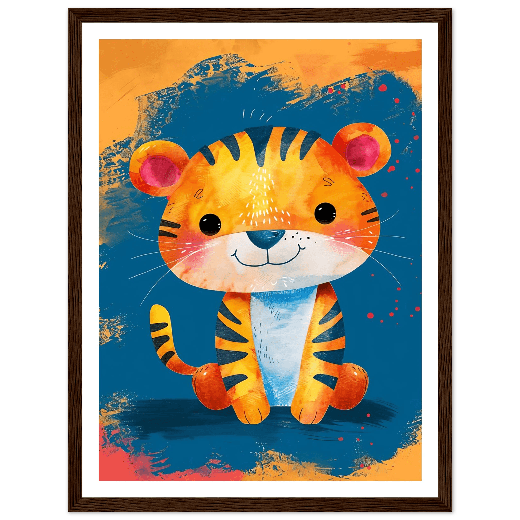 Baby Tiger - Poster - Arthena