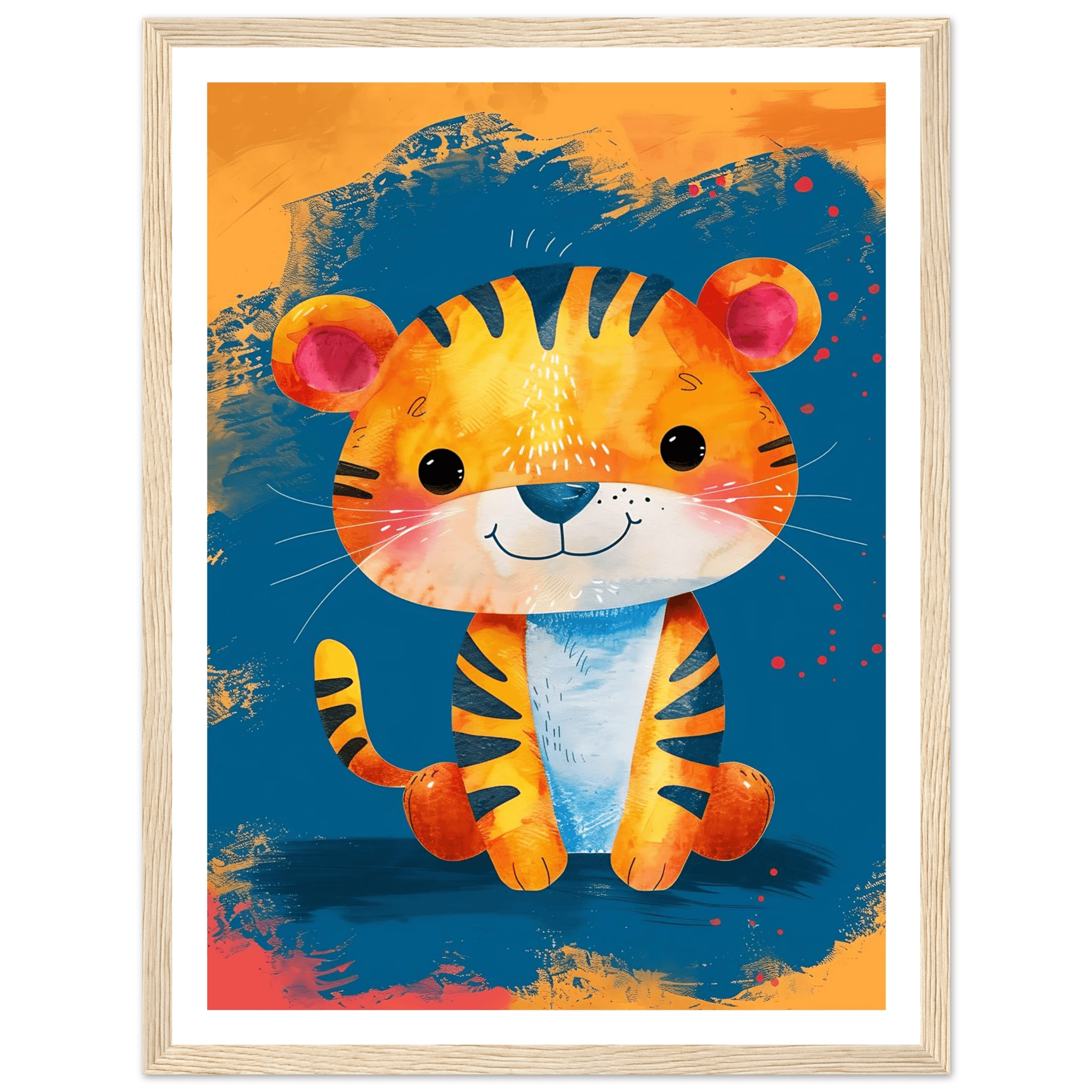 Baby Tiger - Poster - Arthena