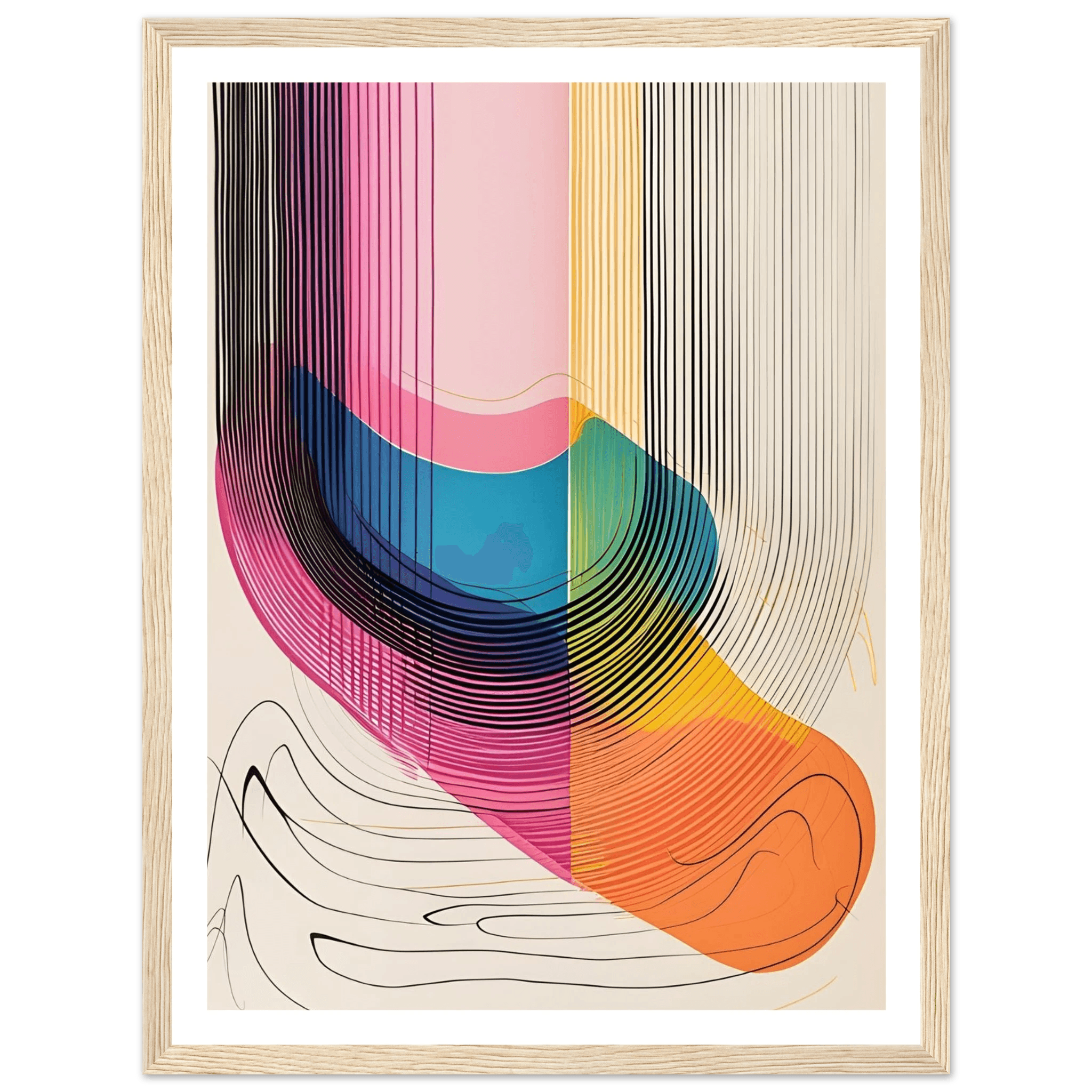 Vibrations of Color - Poster - Arthena