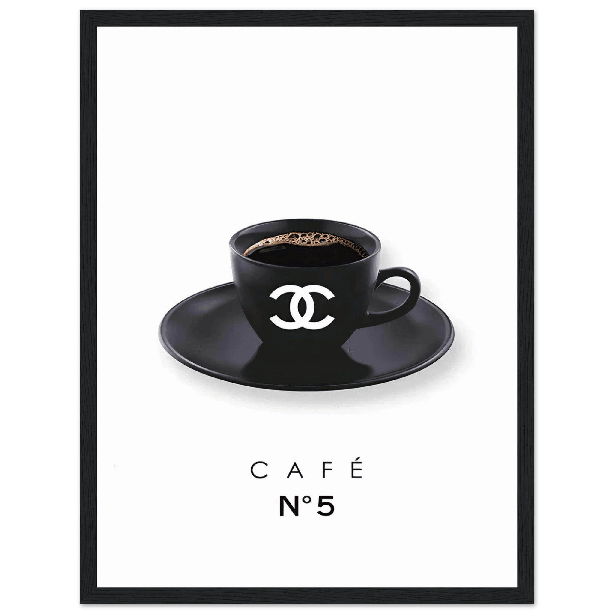 Coffee Chanel - Poster - Arthena