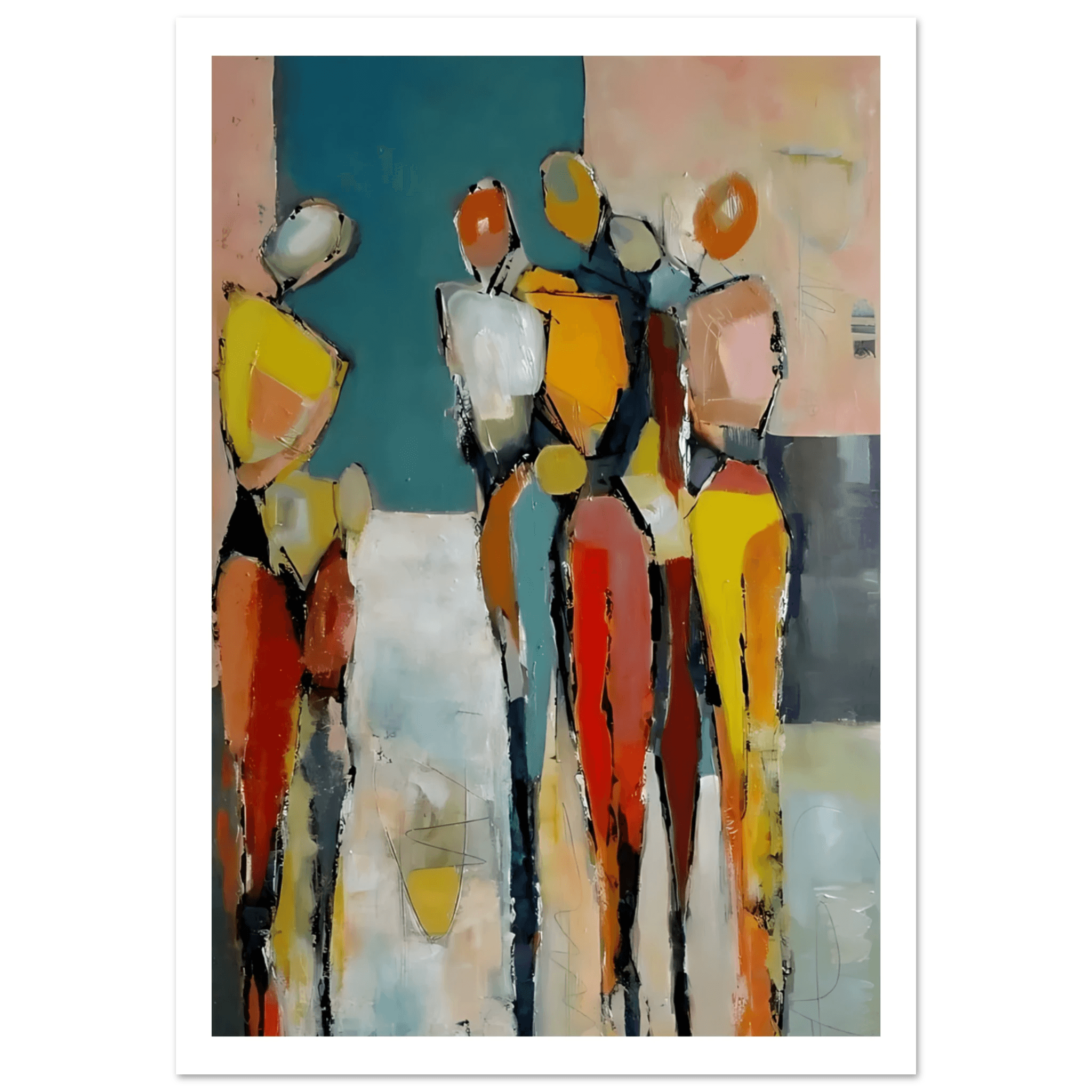 Movement in Company - Poster - Arthena