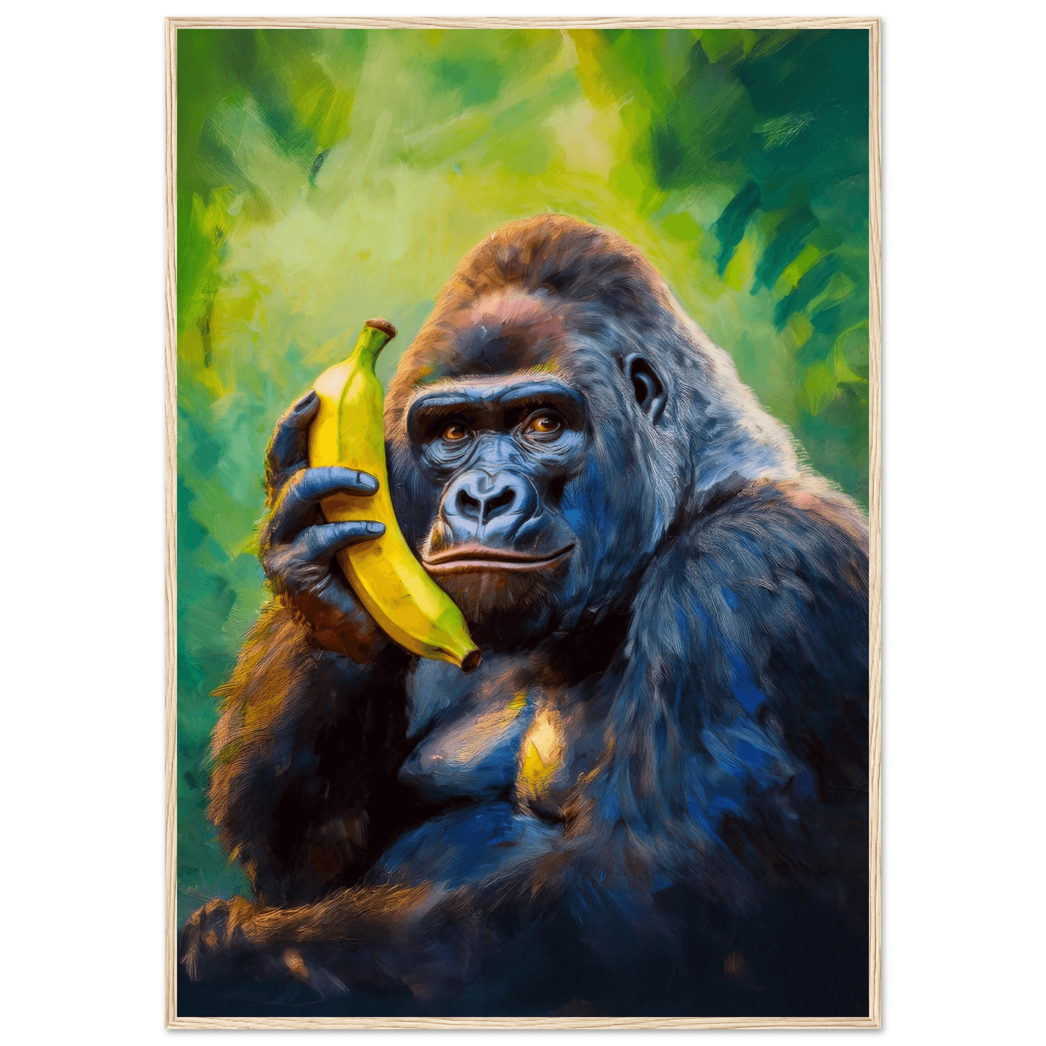 Gorilla on the Line - Poster - Arthena