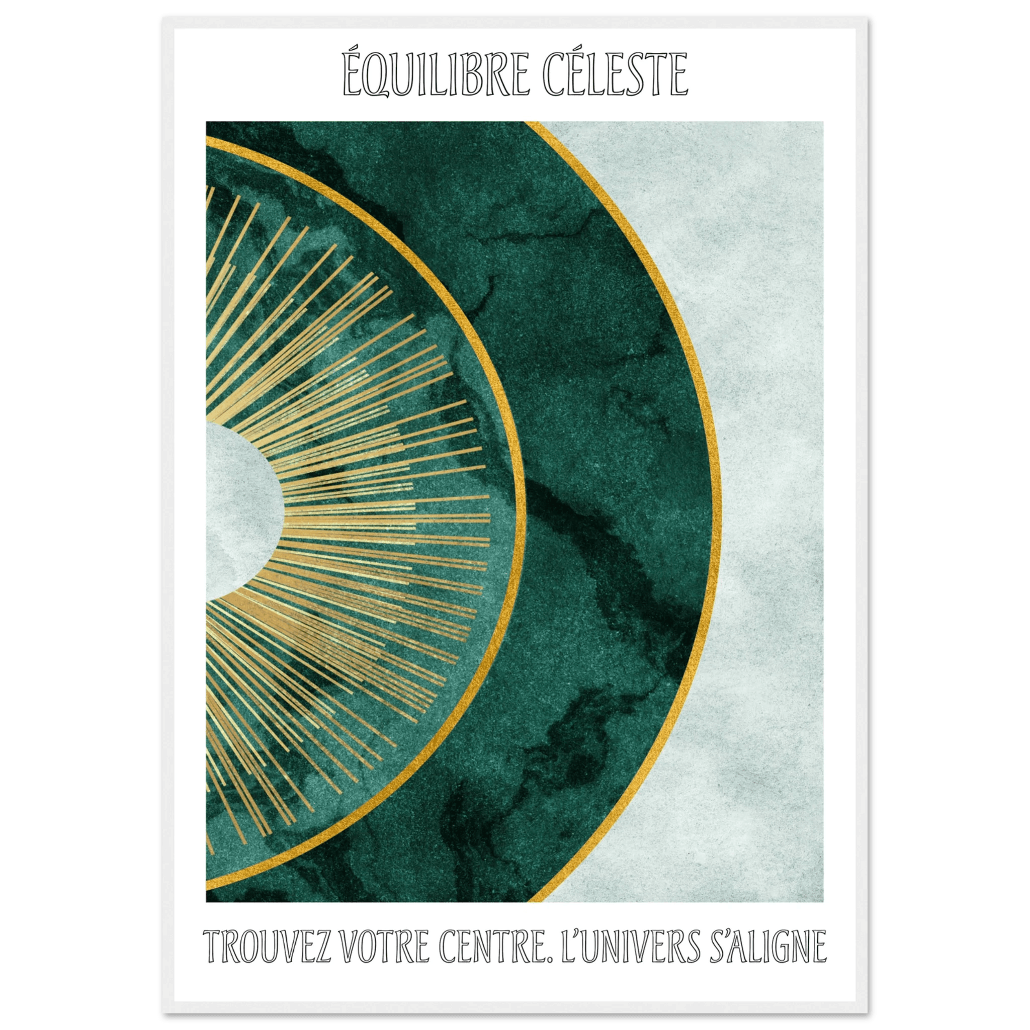 Celestial Balance - Poster - Arthena
