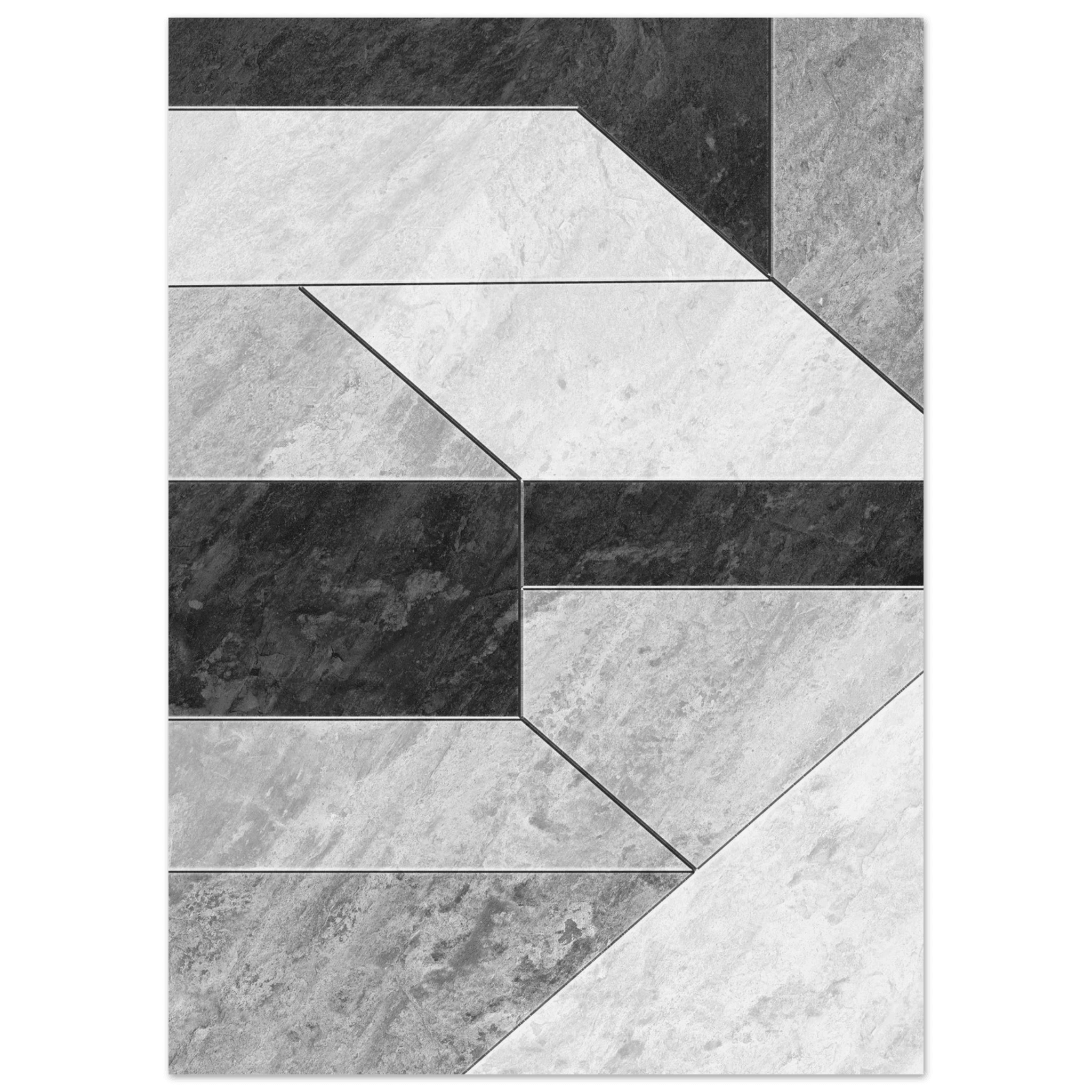 Stone Geometry - Poster - Arthena