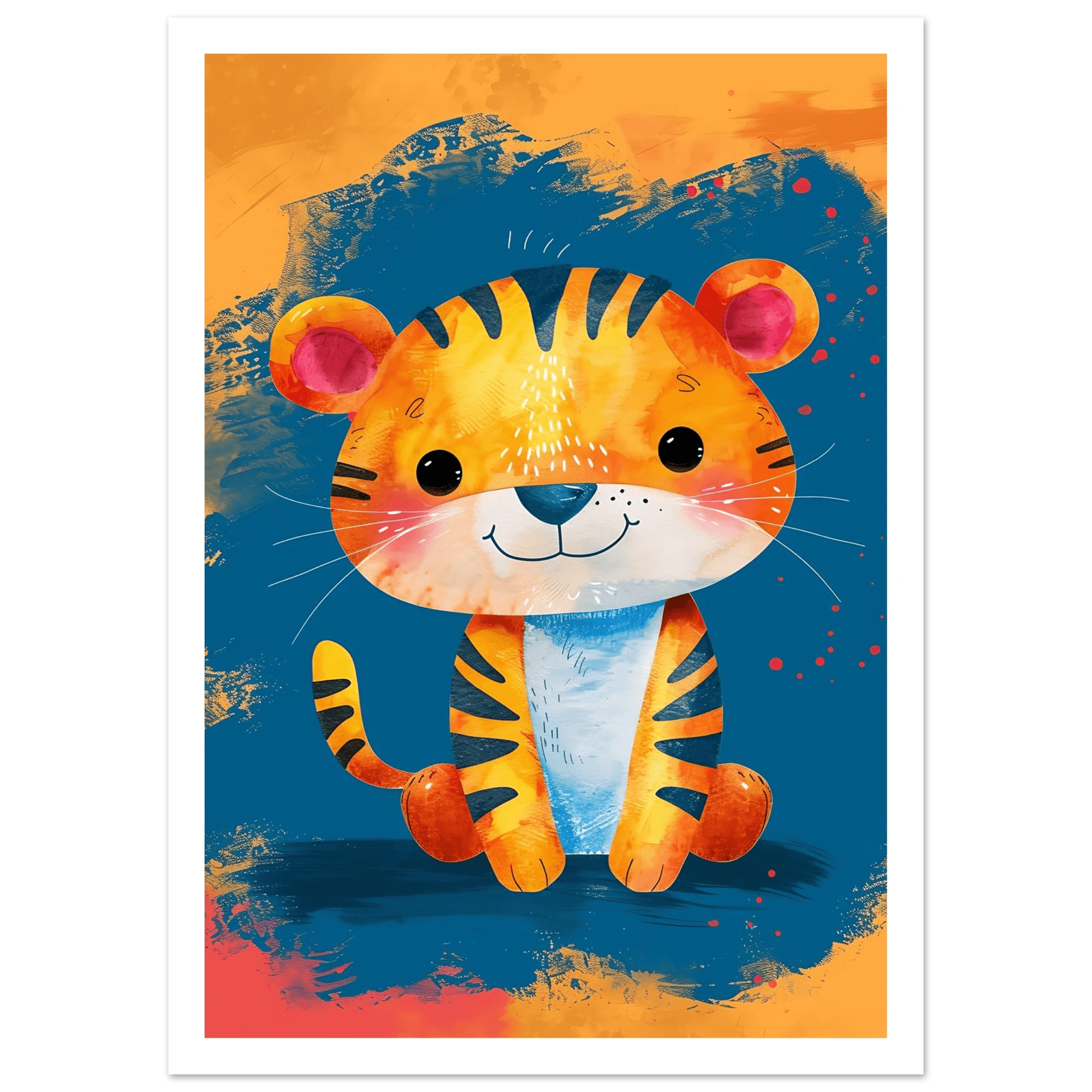 Baby Tiger - Poster - Arthena