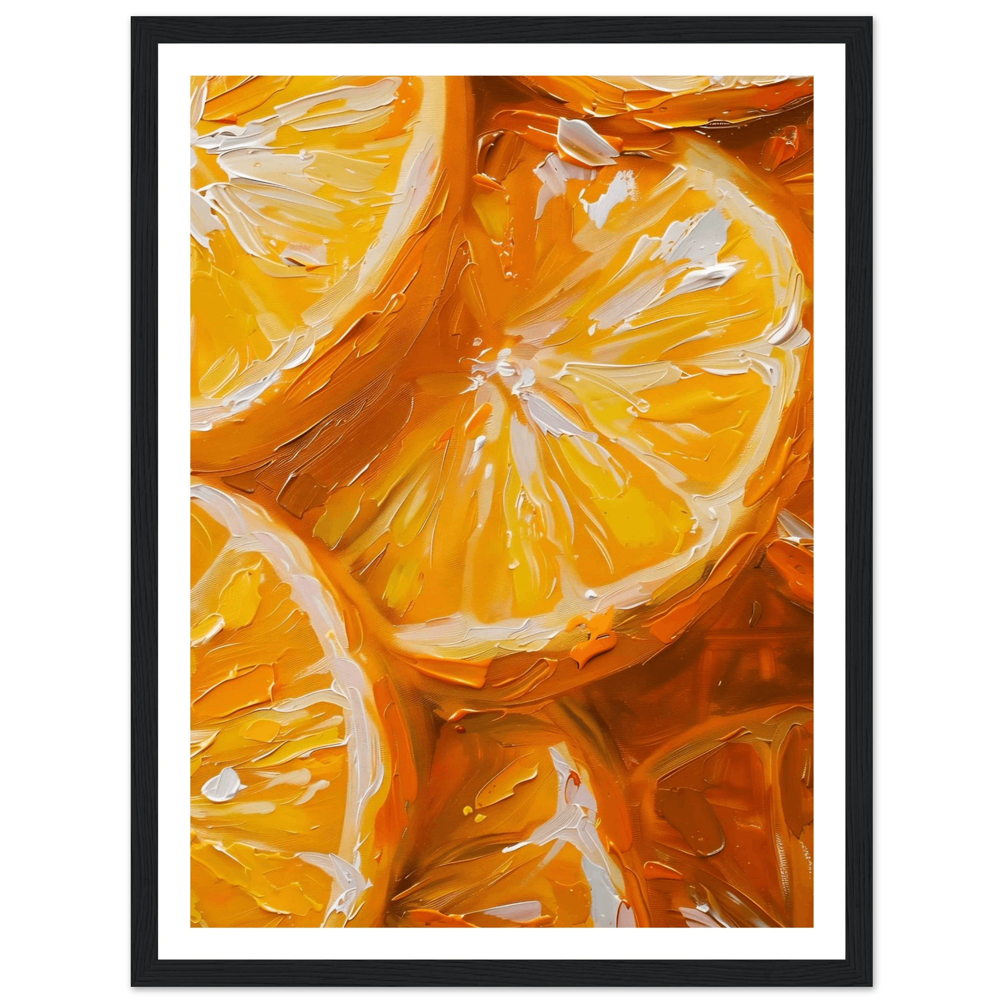 Slices of Orange - Poster - Arthena