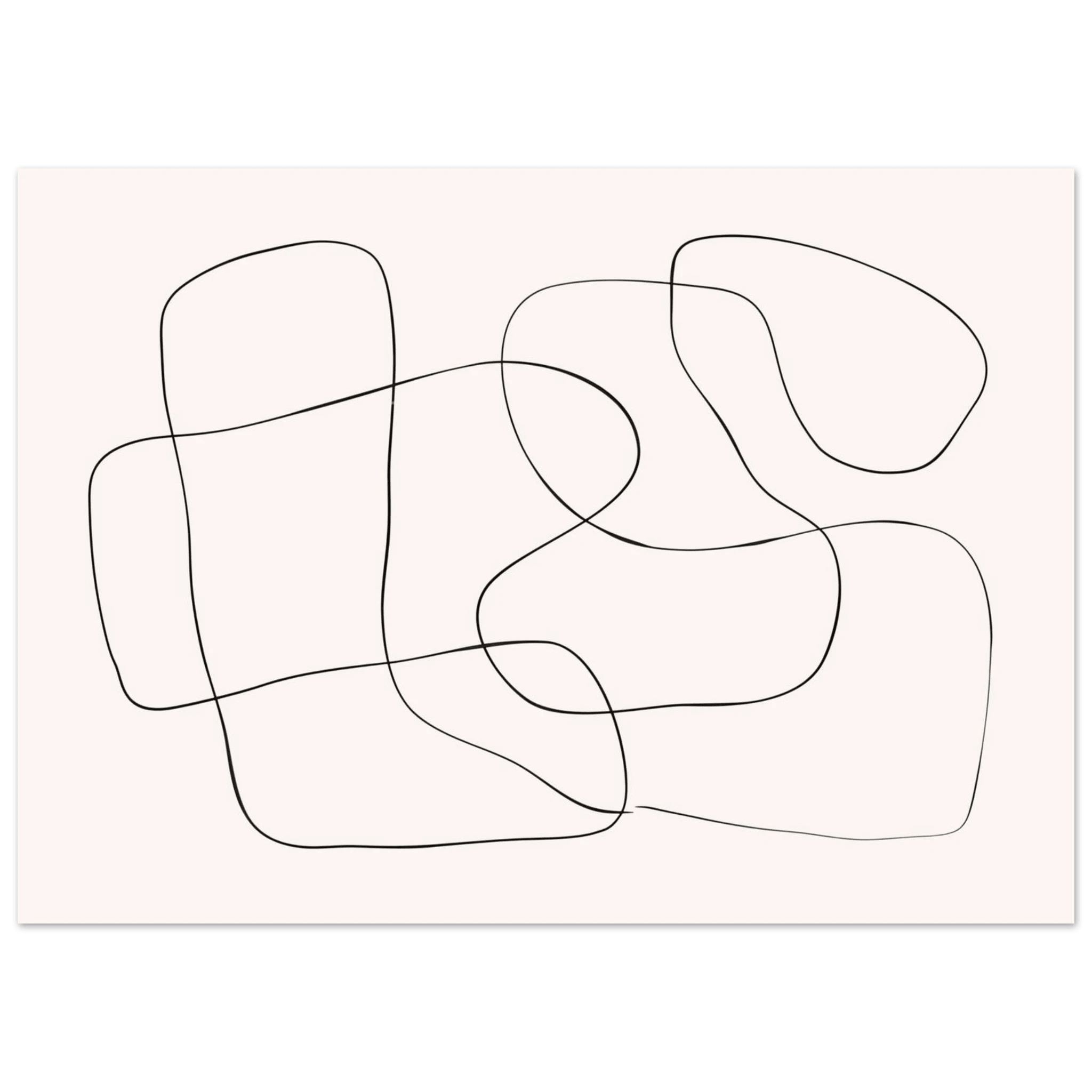 A Black Line - Poster - Arthena