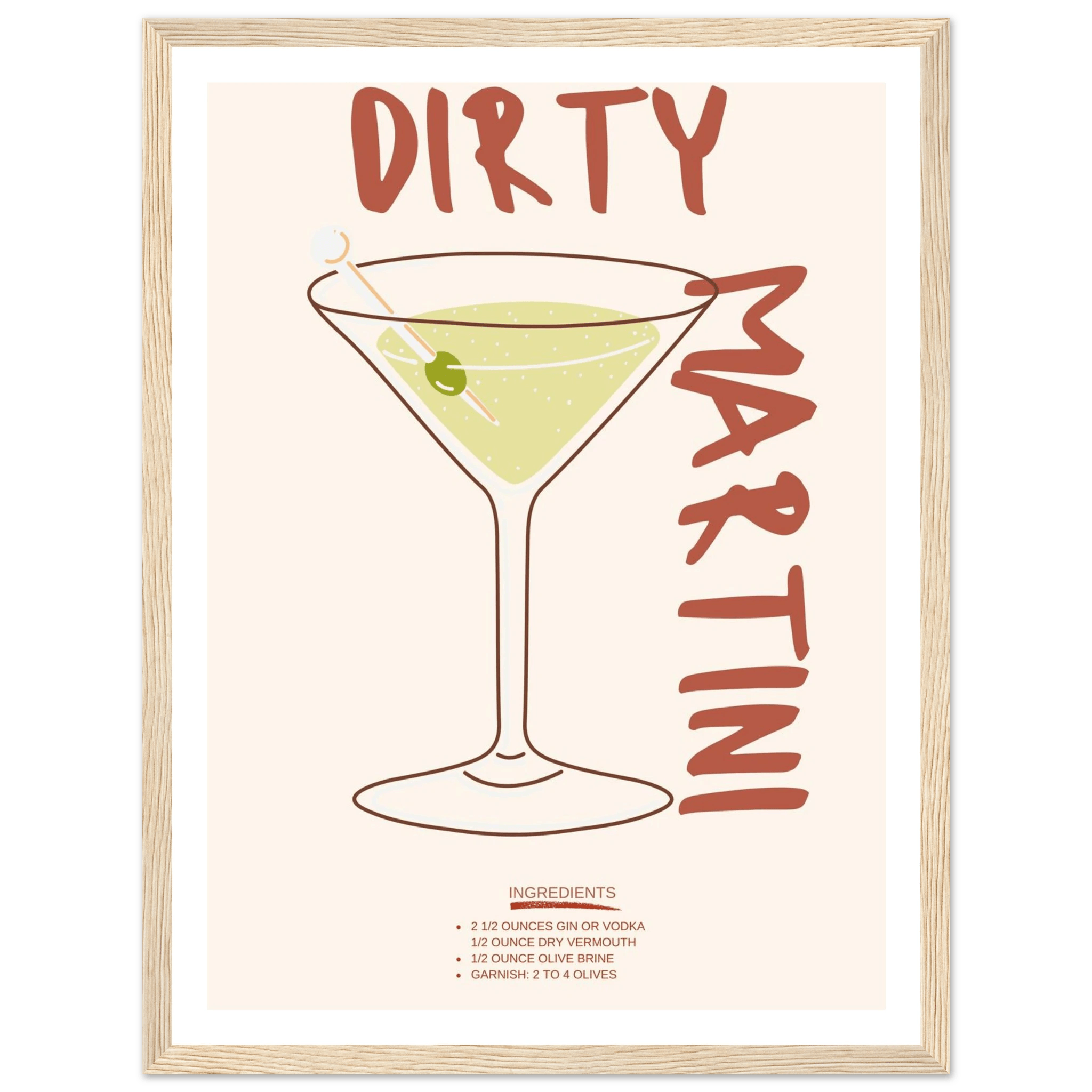 Dirty Martini - Poster - Arthena