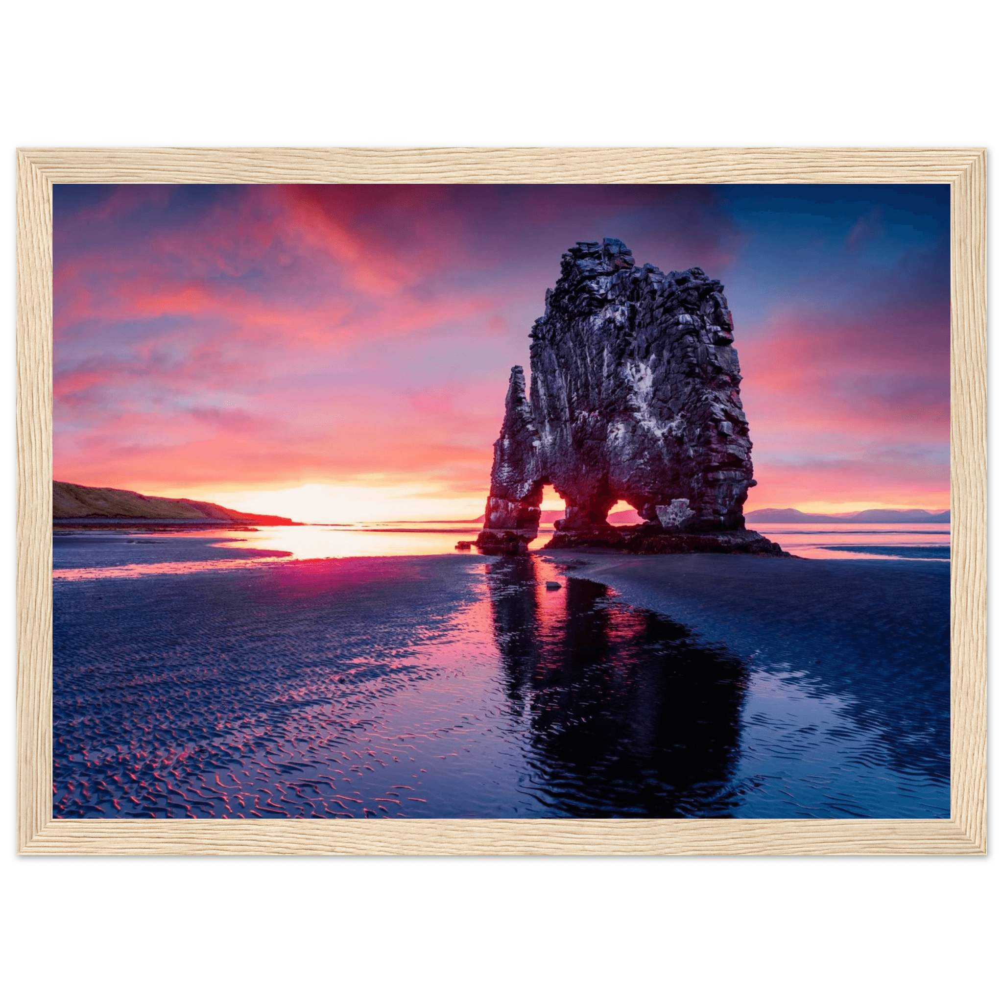 Rock of Fire and Sky - Poster - Arthena