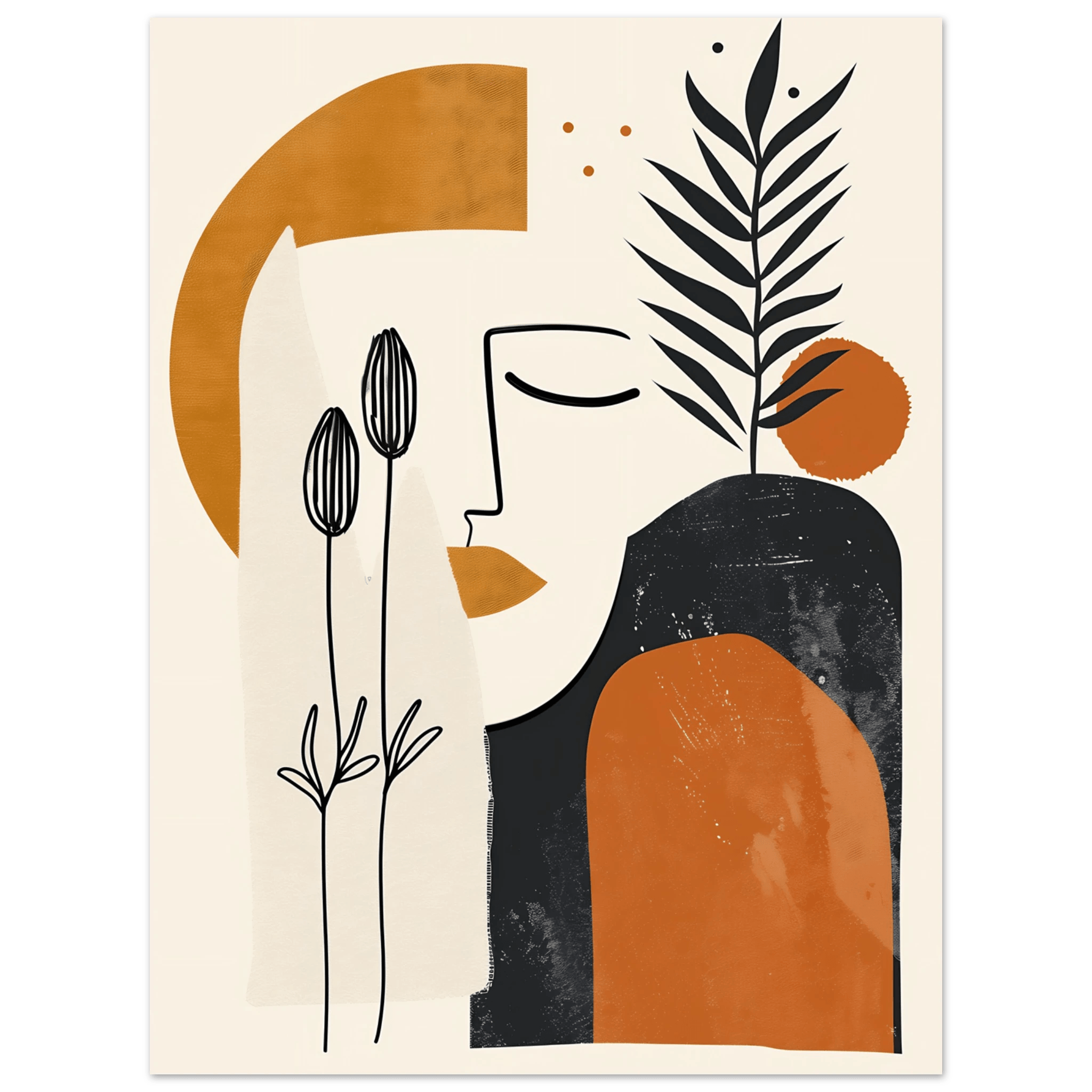 Harmony in Lines - Poster - Arthena