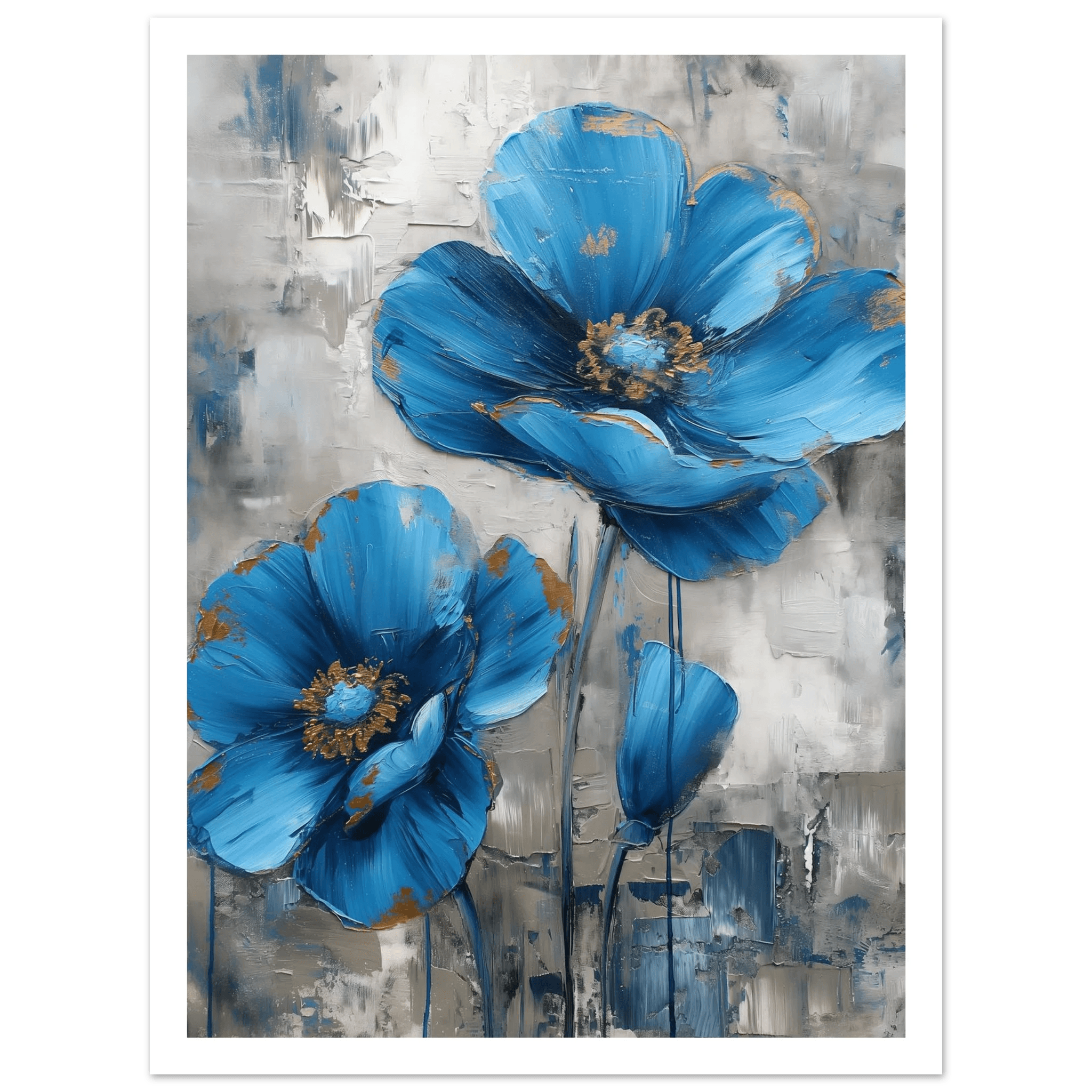 Blue in Bloom - Poster - Arthena