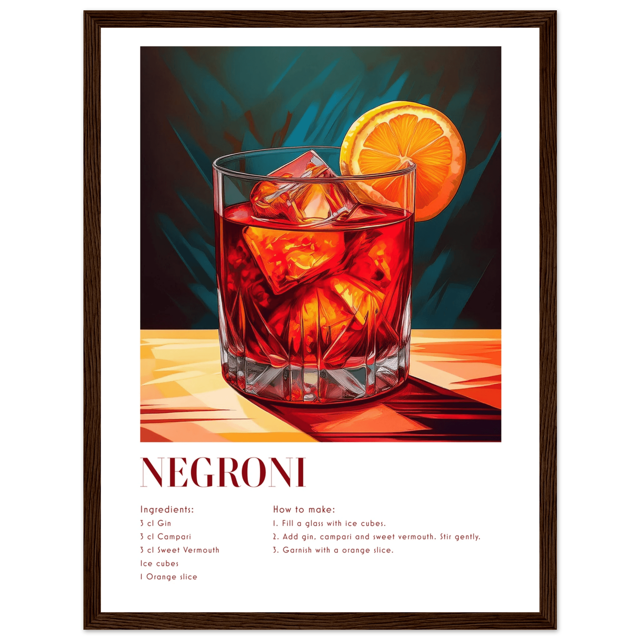 Negroni - Poster - Arthena