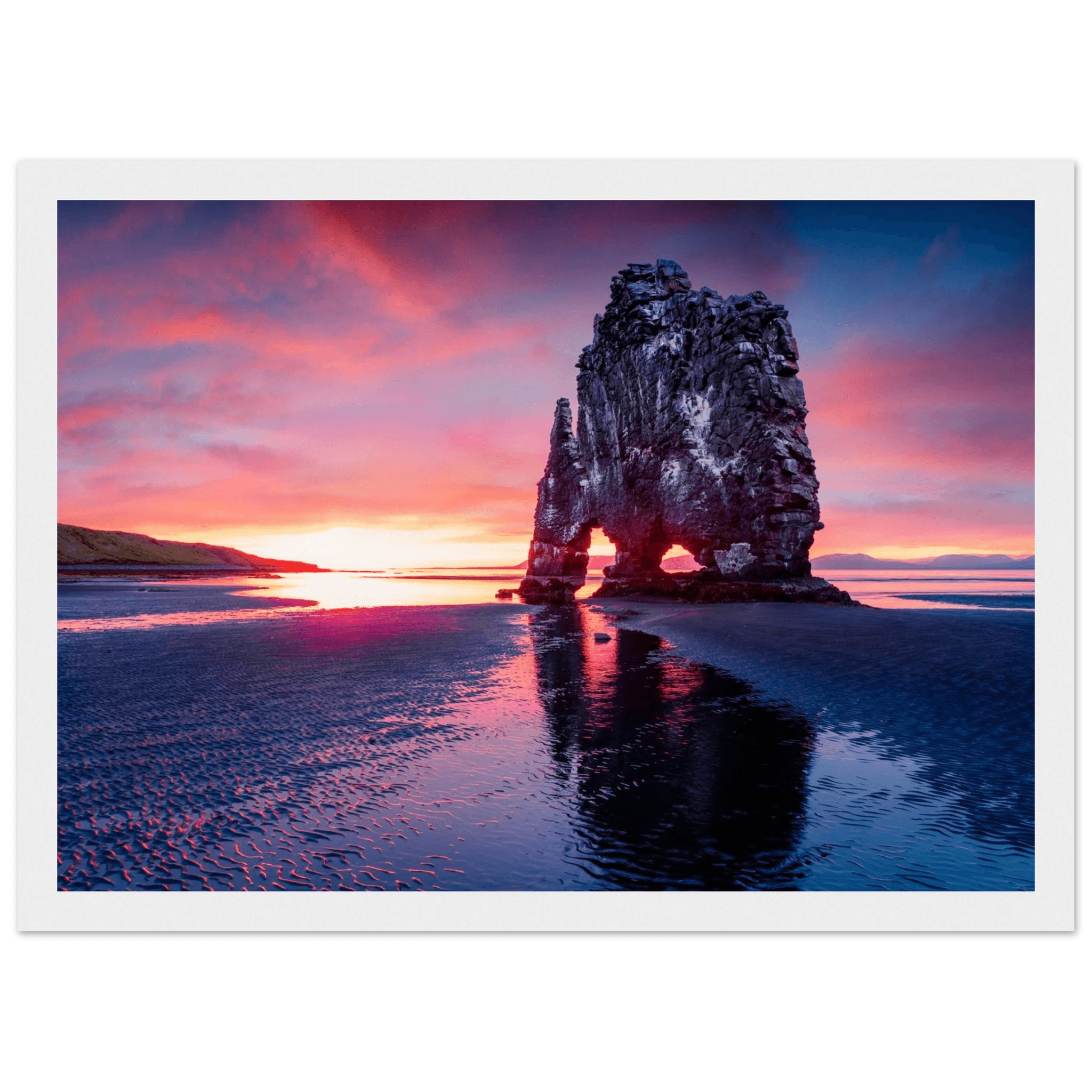 Rock of Fire and Sky - Poster - Arthena