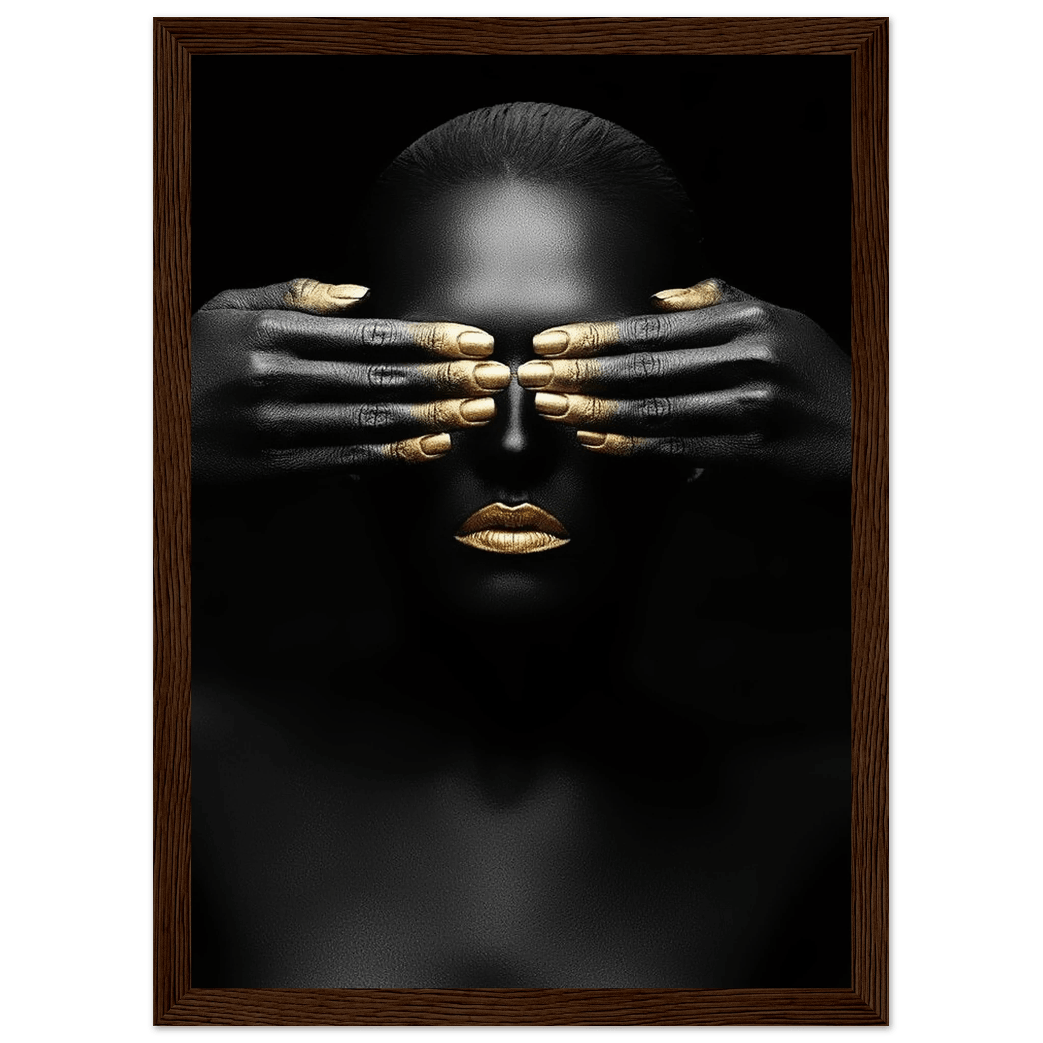 Vision in Gold - Poster - Arthena