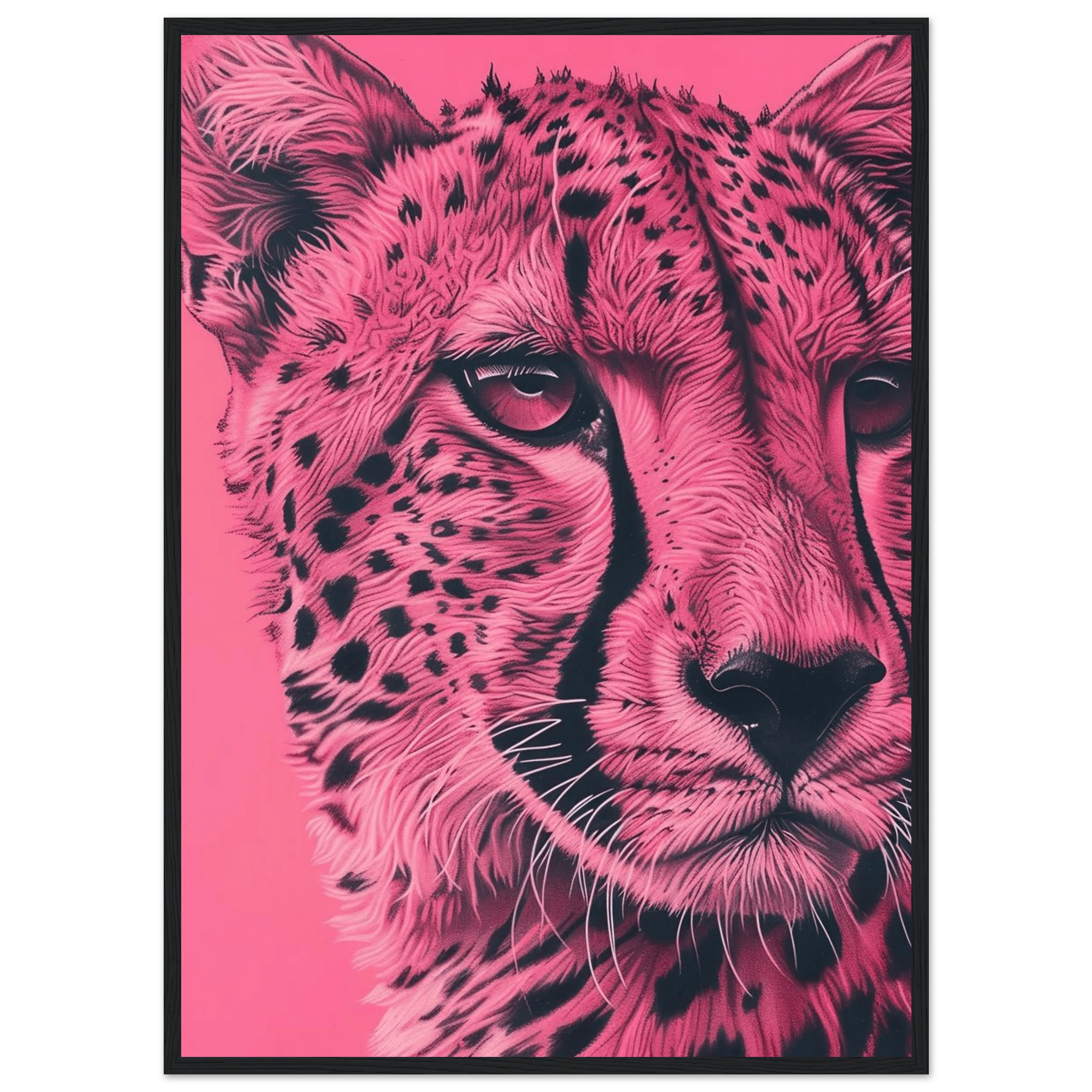 A Pink Cheetah - Poster - Arthena