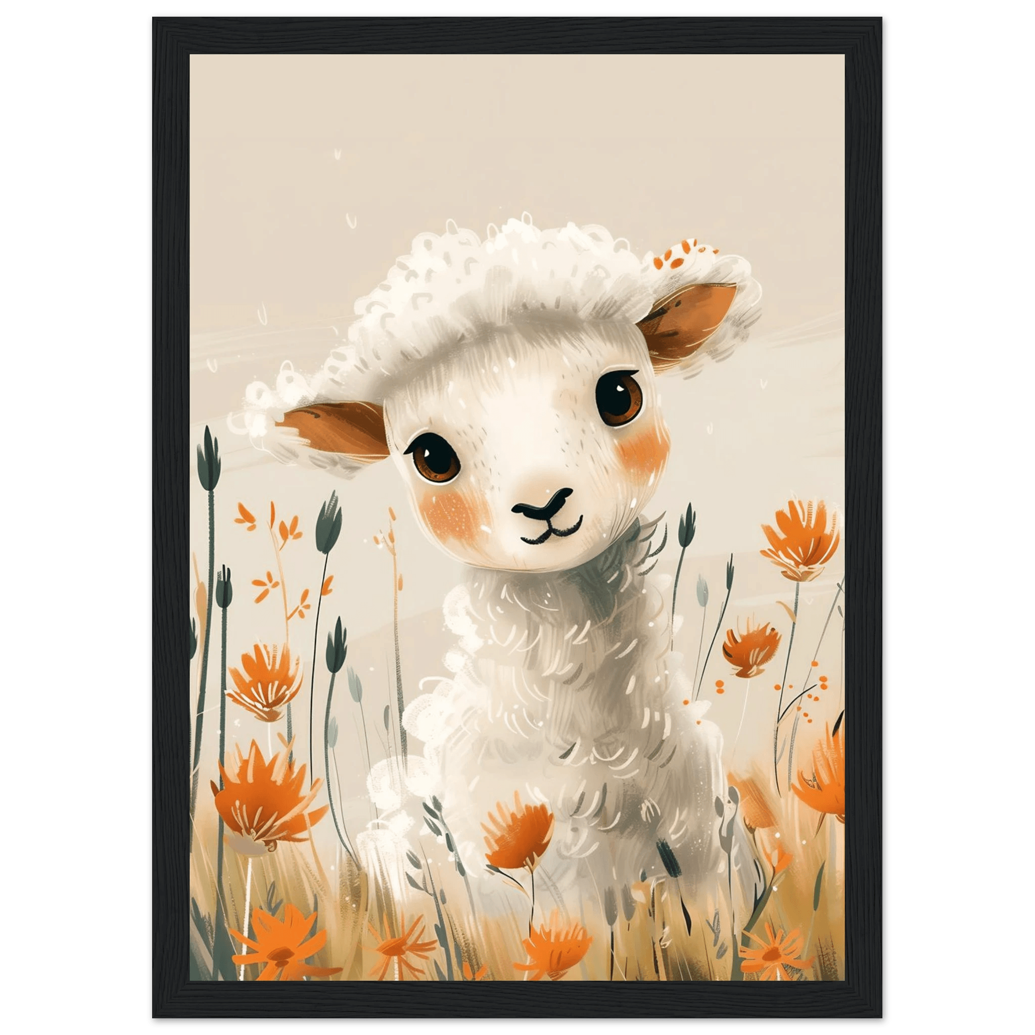 Baby Lamb - Poster - Arthena