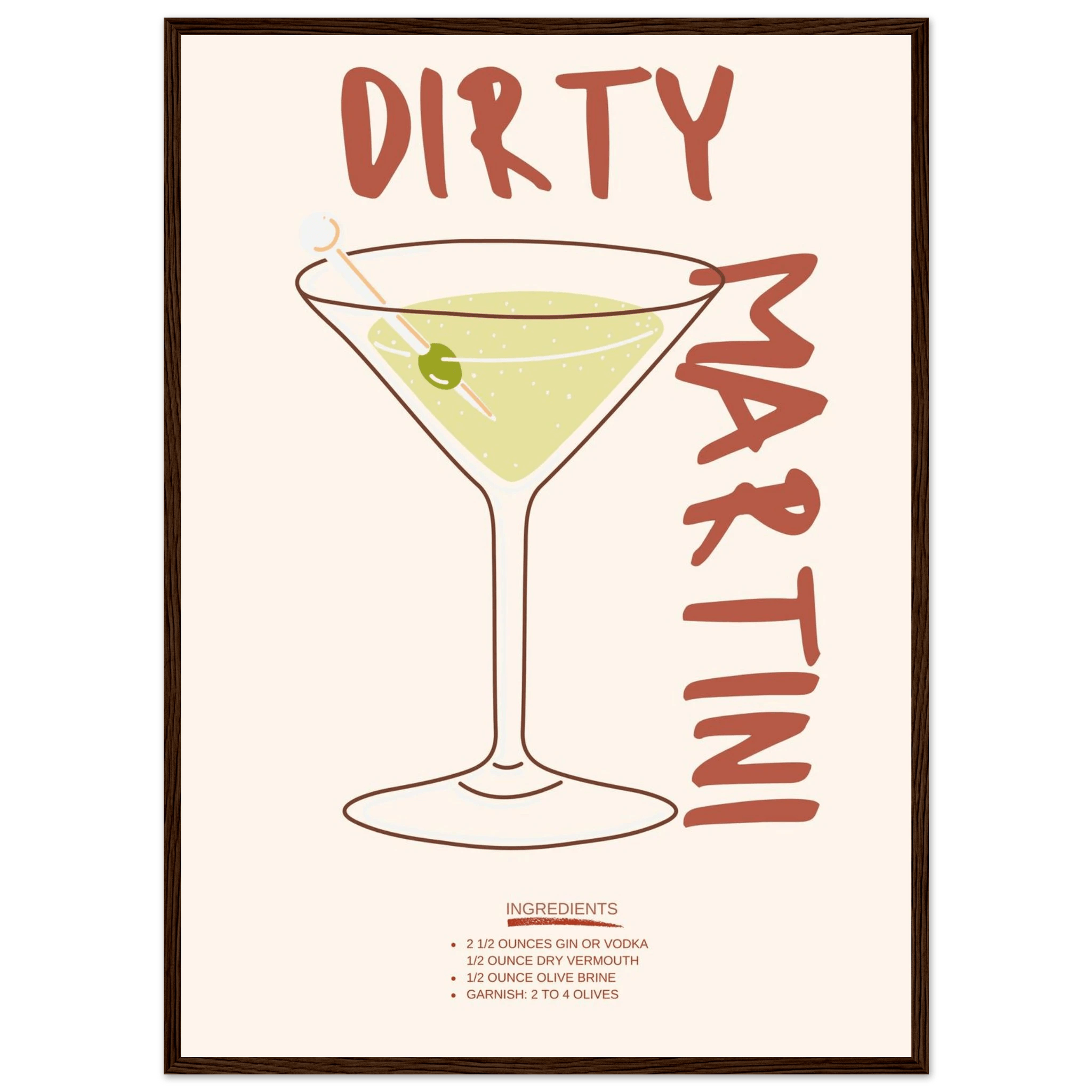 Dirty Martini - Poster - Arthena
